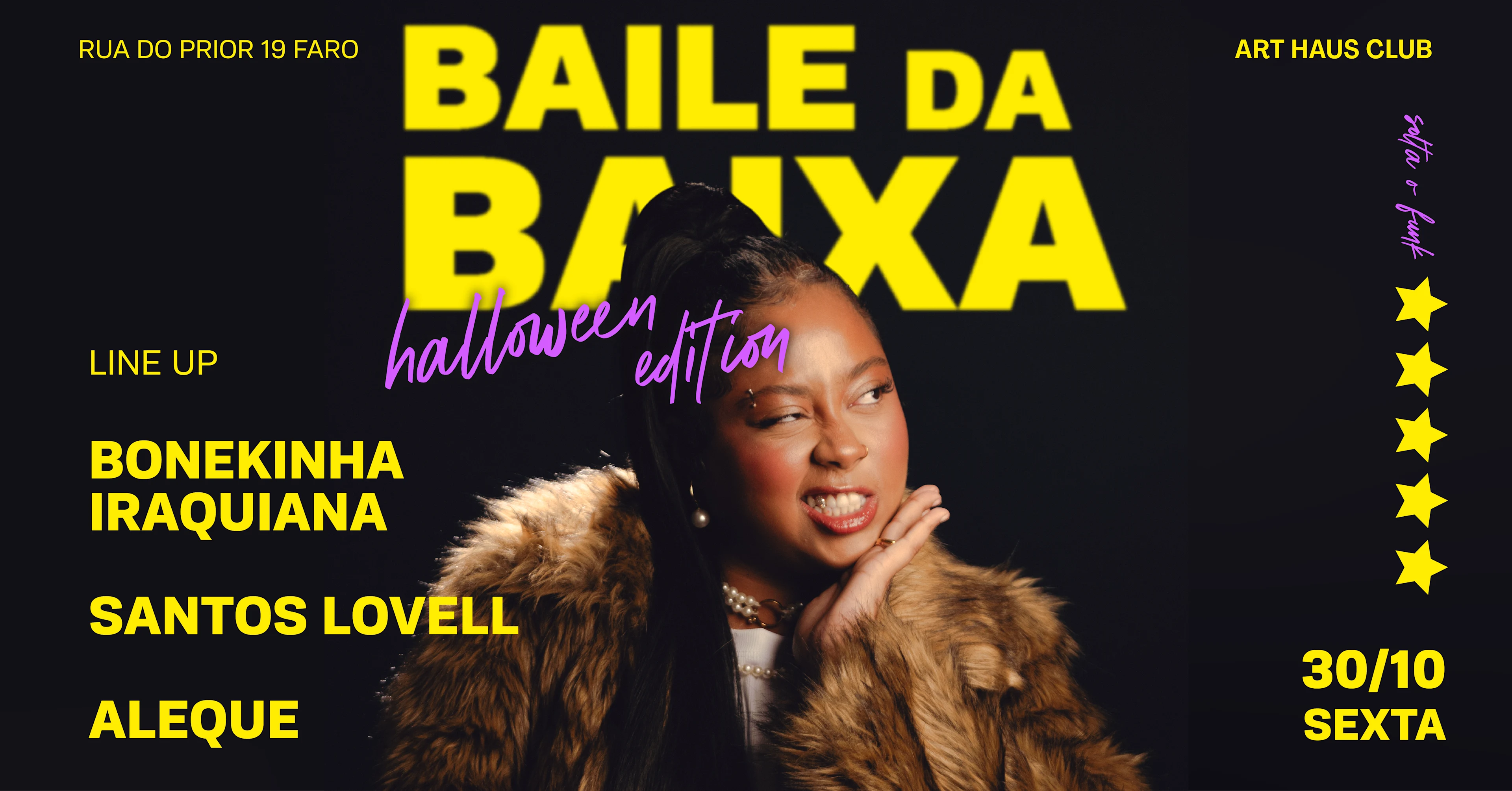 Baile Da Baixa - Halloween Edition - Art Haus Club