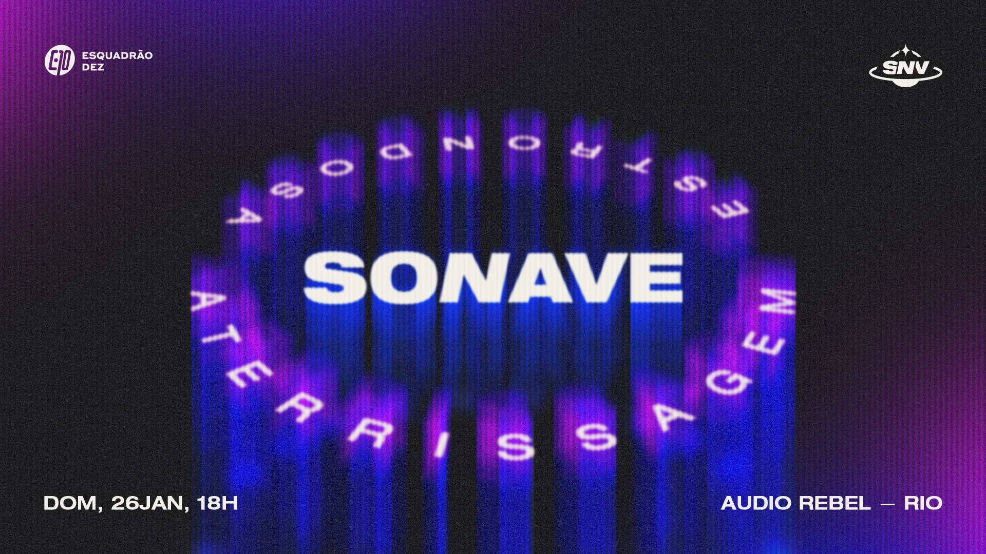 Sonave: Aterrissagem Estrondosa _ Rj