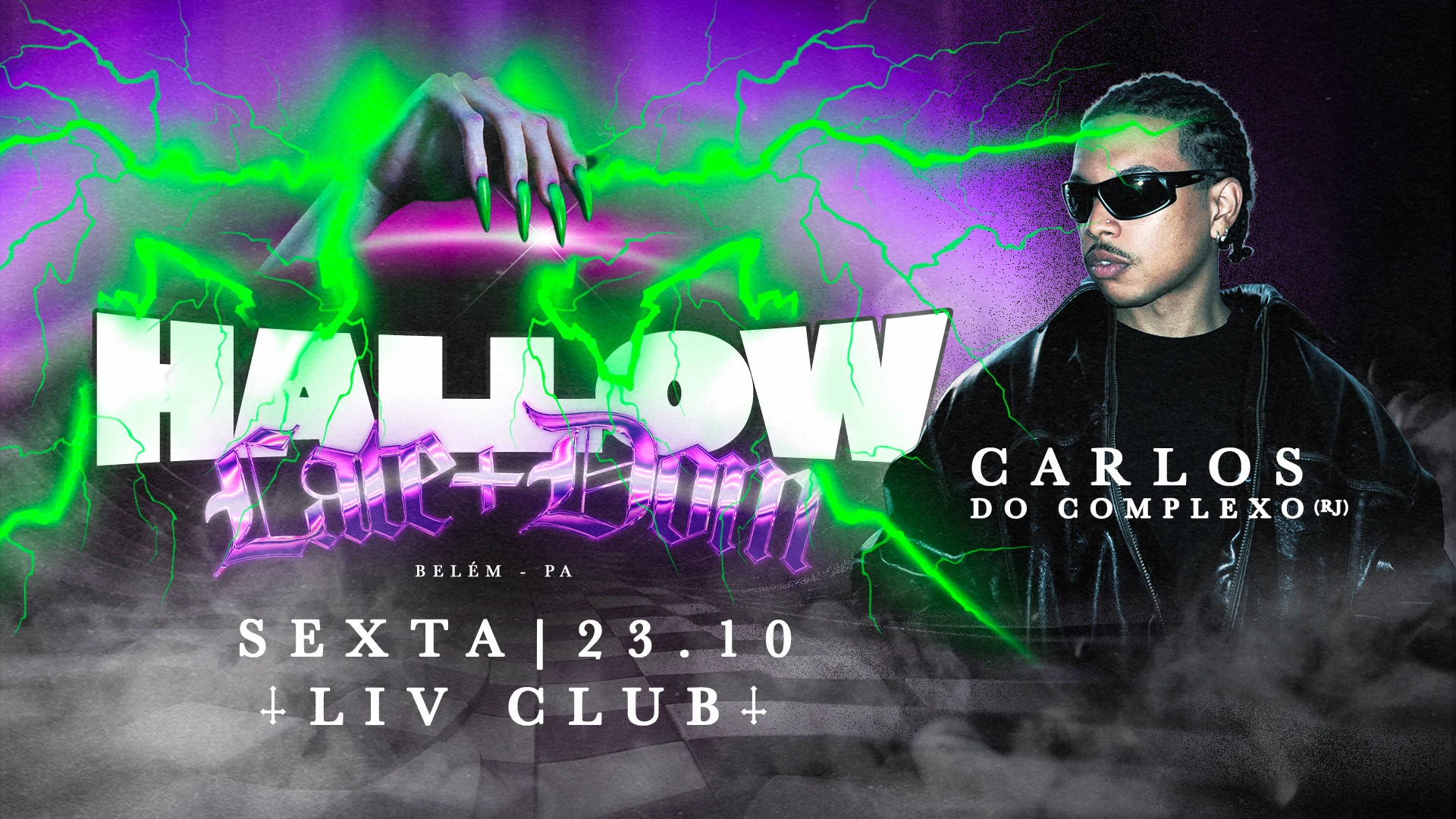 Hallowlate! + Dom Com Carlos Do Complexo