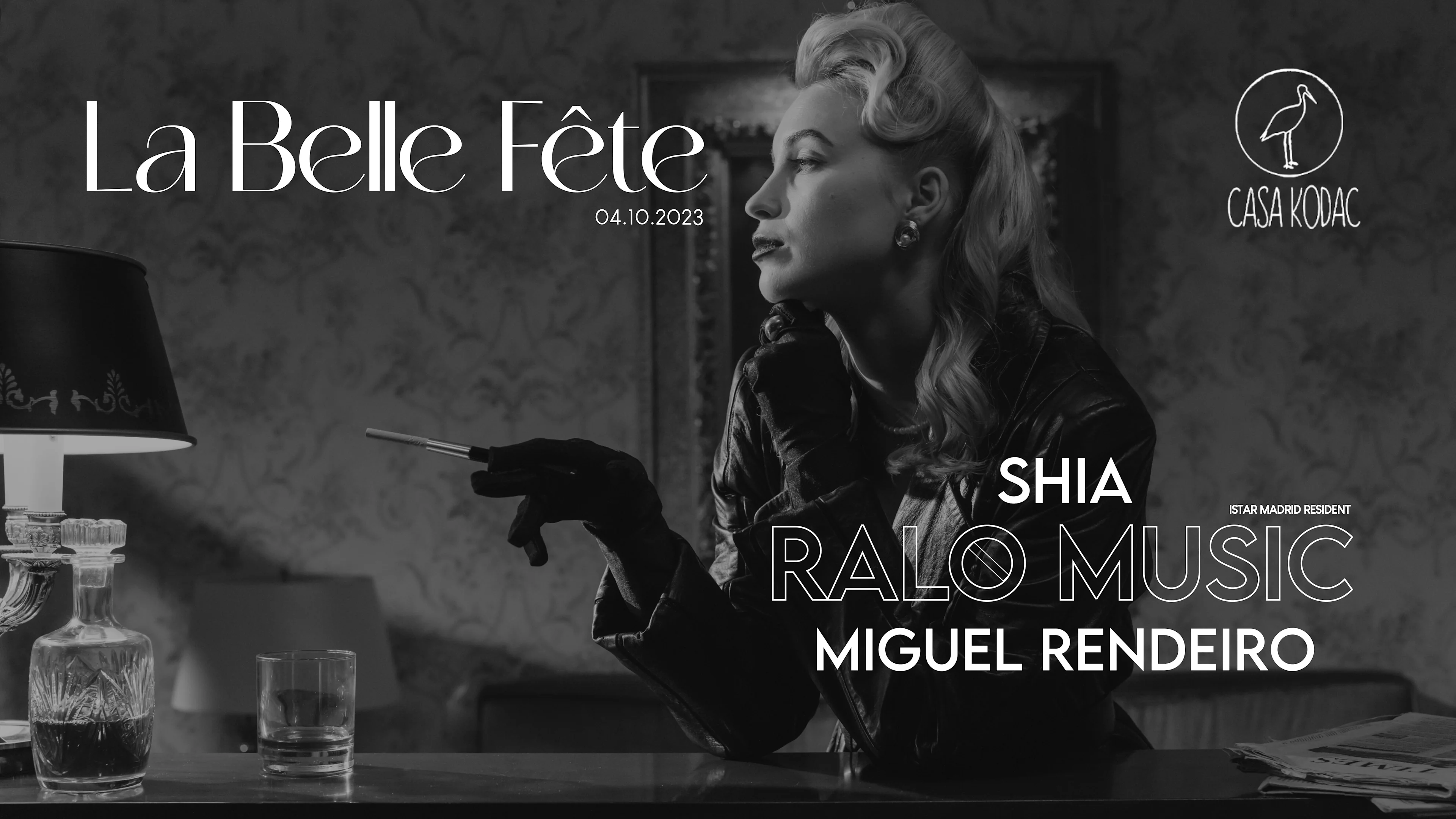 La Belle Fête - Qua. 04 Out (V. Feriado) | Casa Kodac
