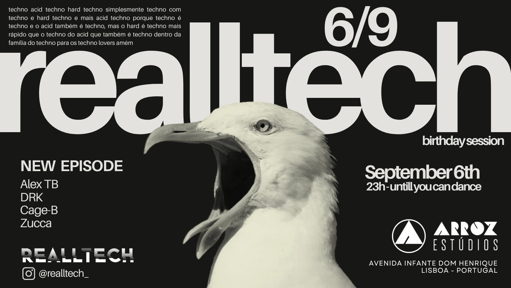 Realltech Birthday Session @ Arroz Estúdios