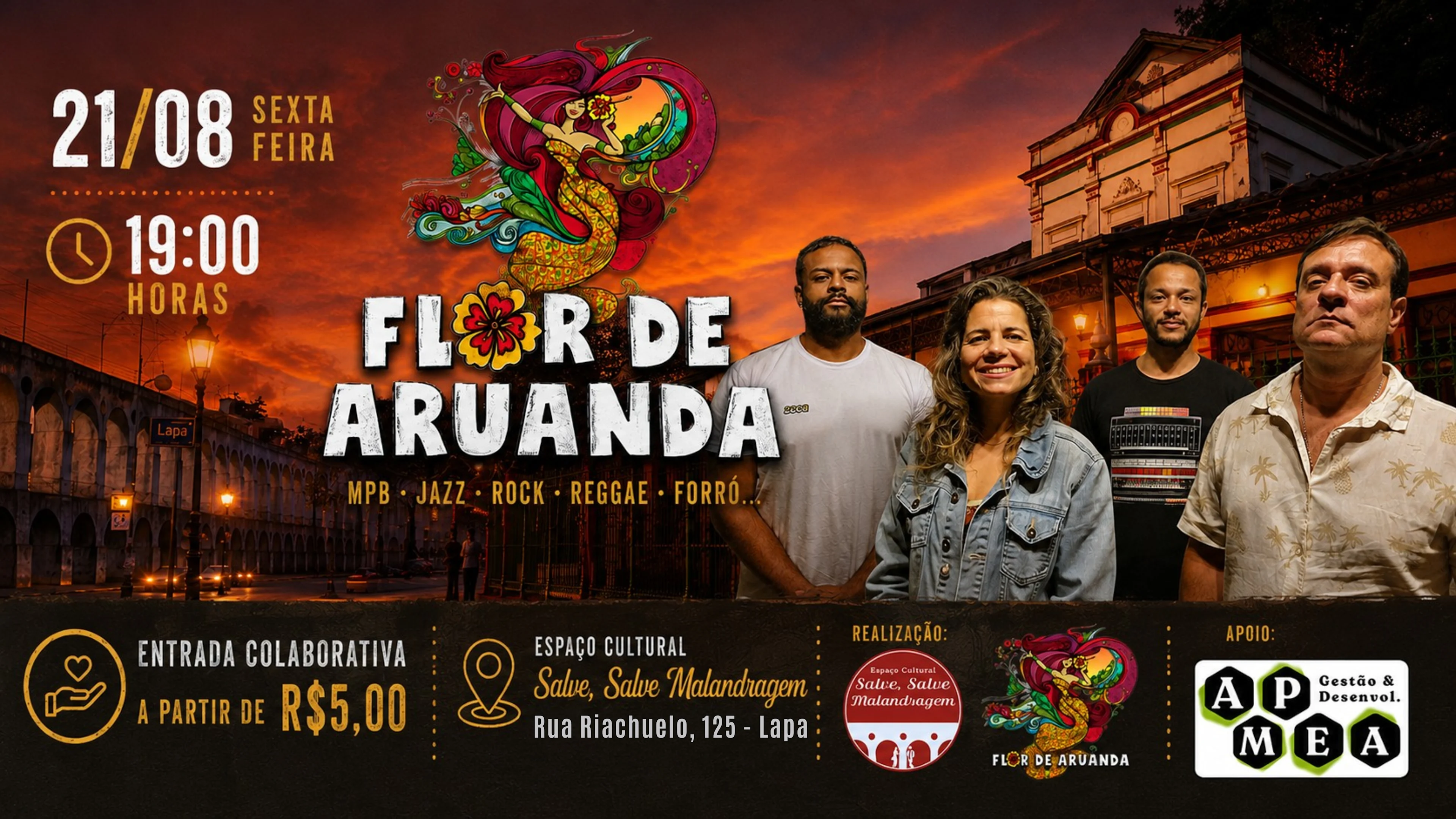Flor De Aruanda Na Lapa