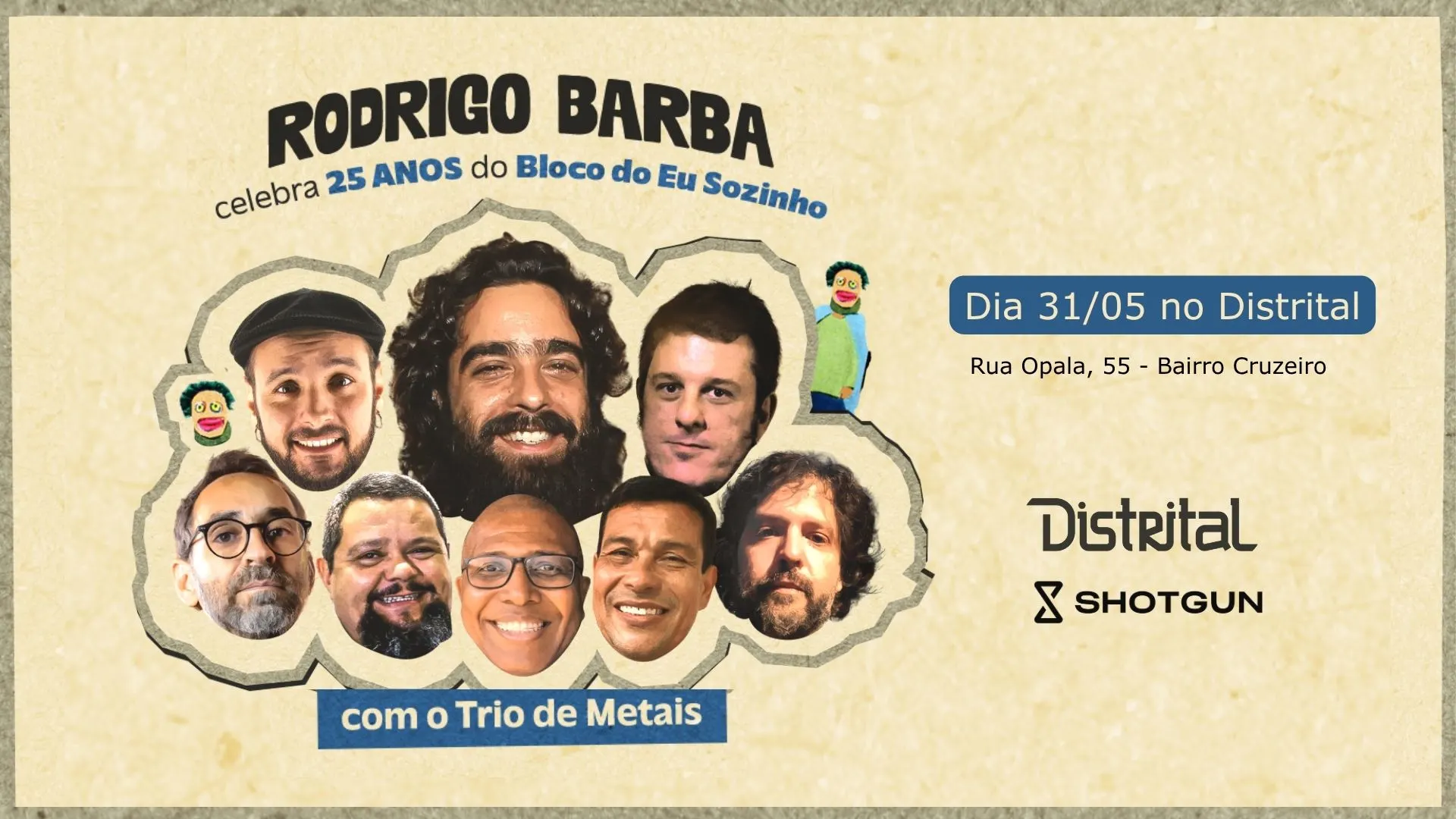 Rodrigo Barba - 25 Anos Do Bloco Do Eu Sozinho