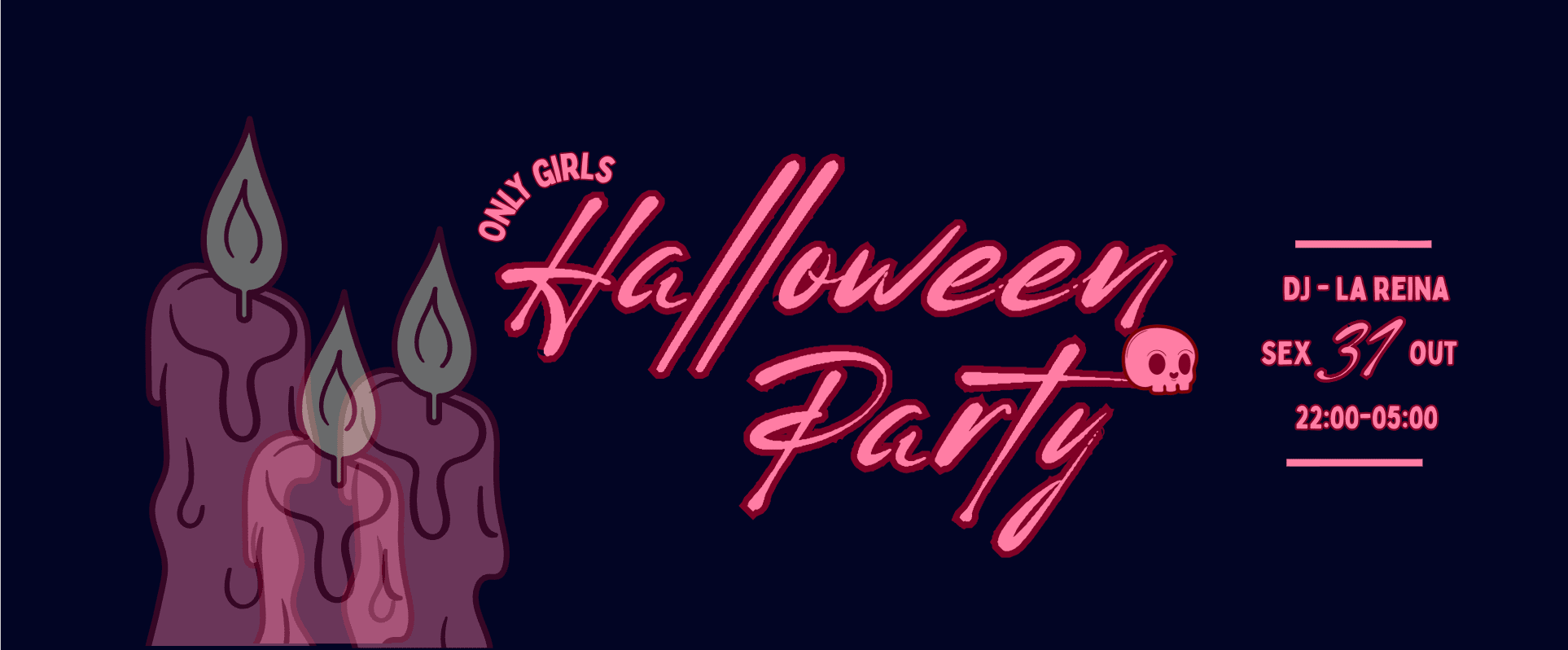 Only Girls Haloween Party Pink Tiger Club