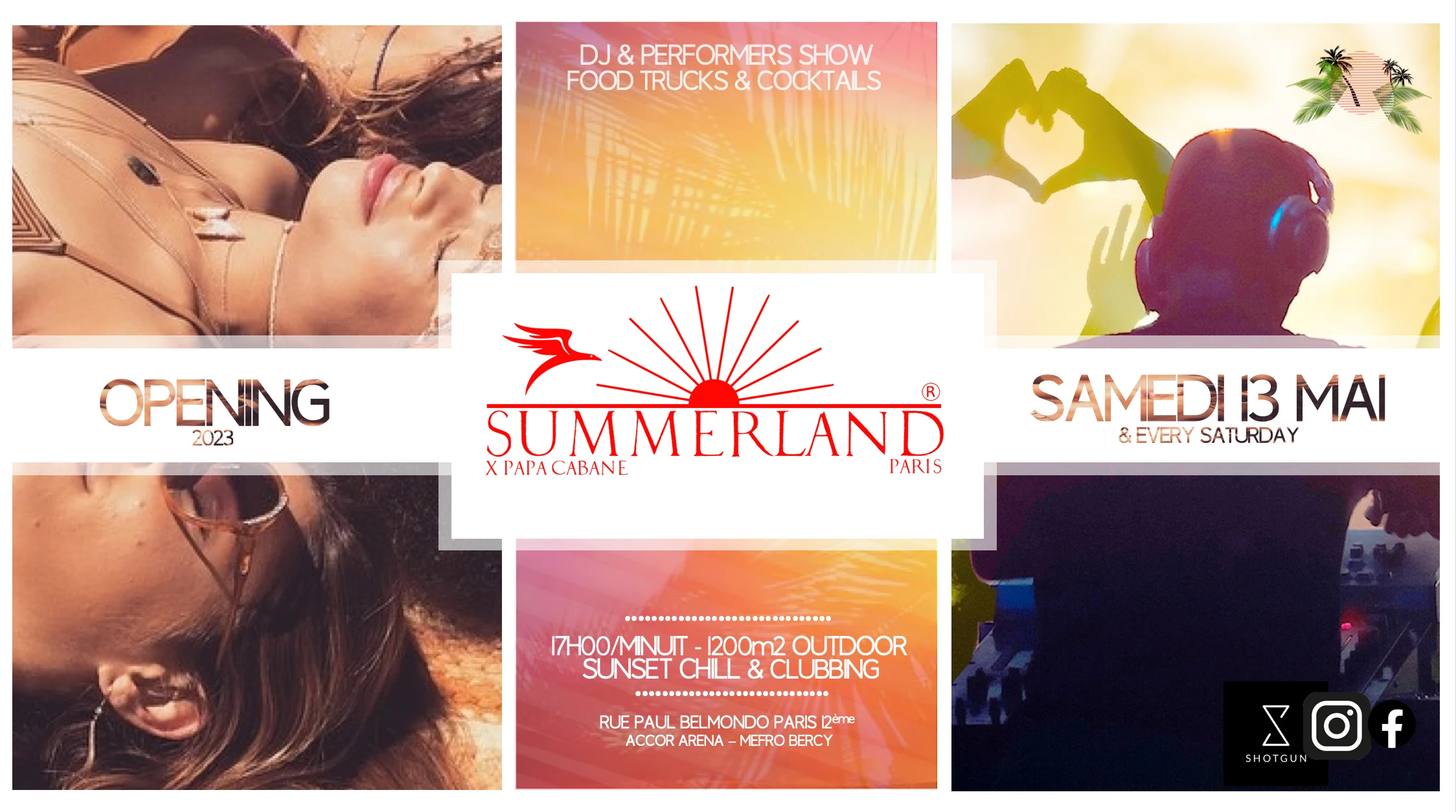 Summerland Paris Opening / Apero Sunset & Clubbing Party