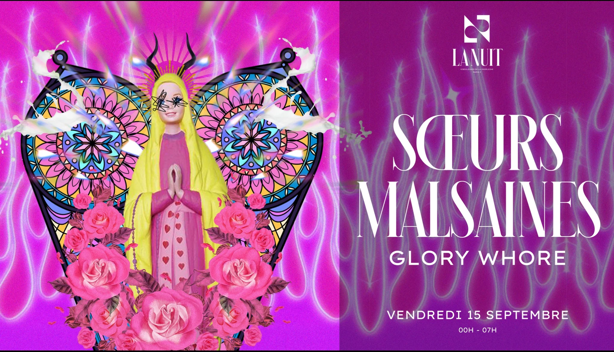 La·Nuit De Soeurs Malsaines // Glory Whore