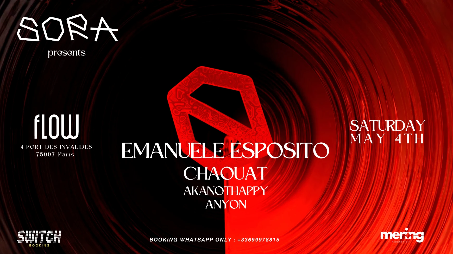 Sora - W / Emanuele Esposito - Chaouat - Akanothappy - Anyon