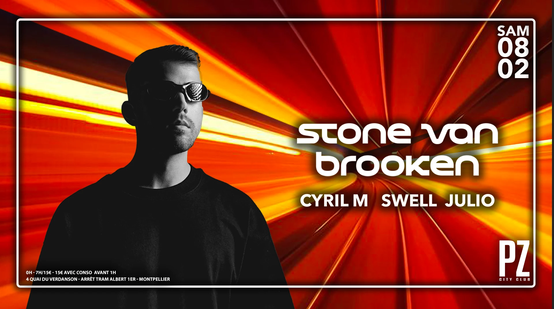 Stone Van Brooken @ Pz City Club