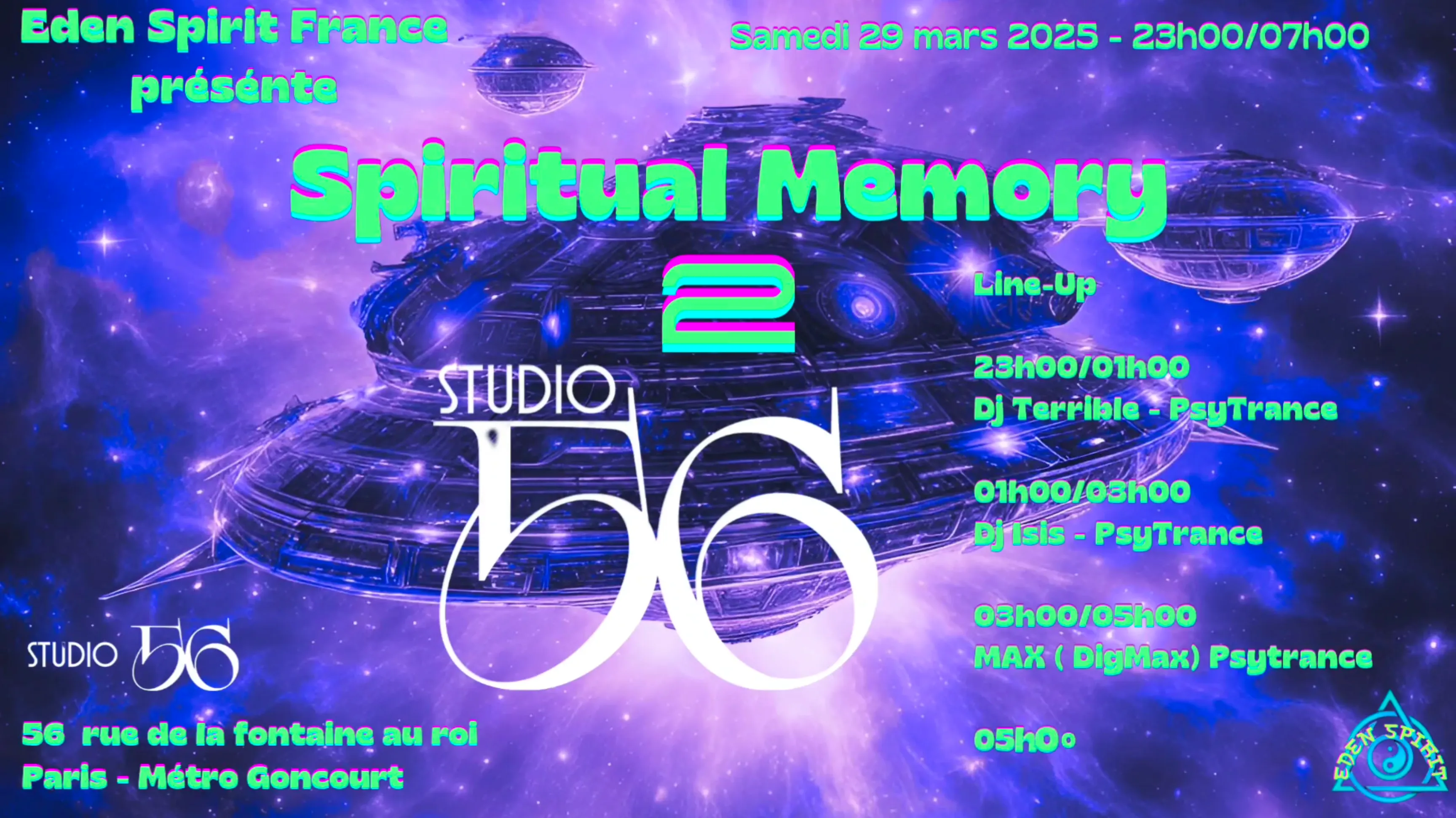 Eden Spirit Présente "Spiritual Memory 2"