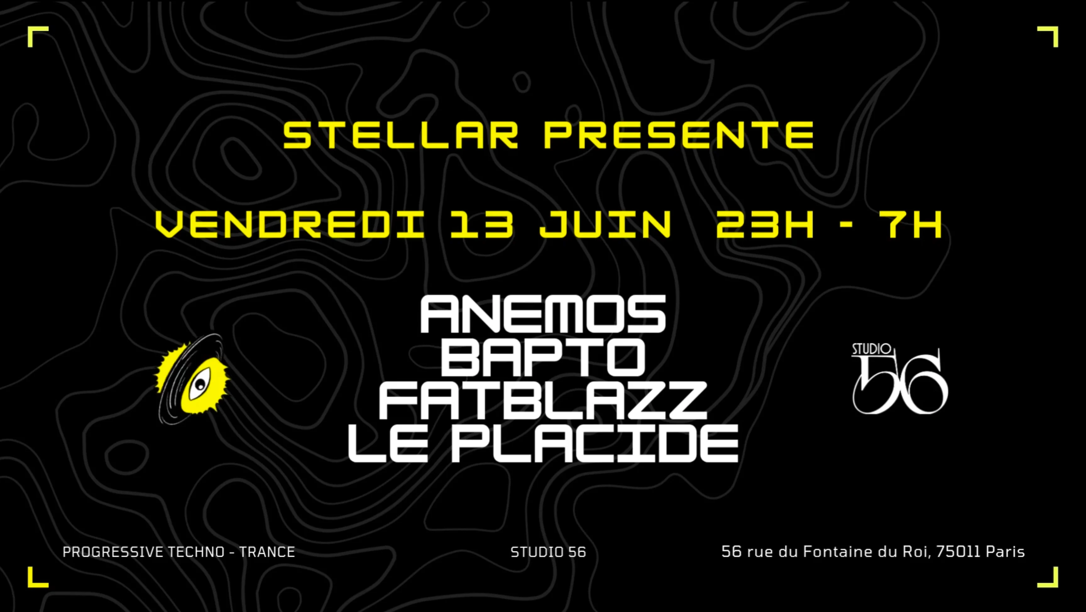 Stellar W/ Anemos, Fatblazz, Bapto & Le Placide