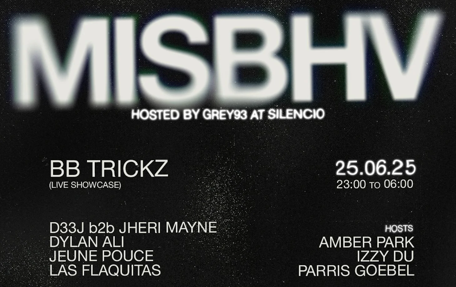 Grey93 X Misbhv W/ Bb Trickz & More