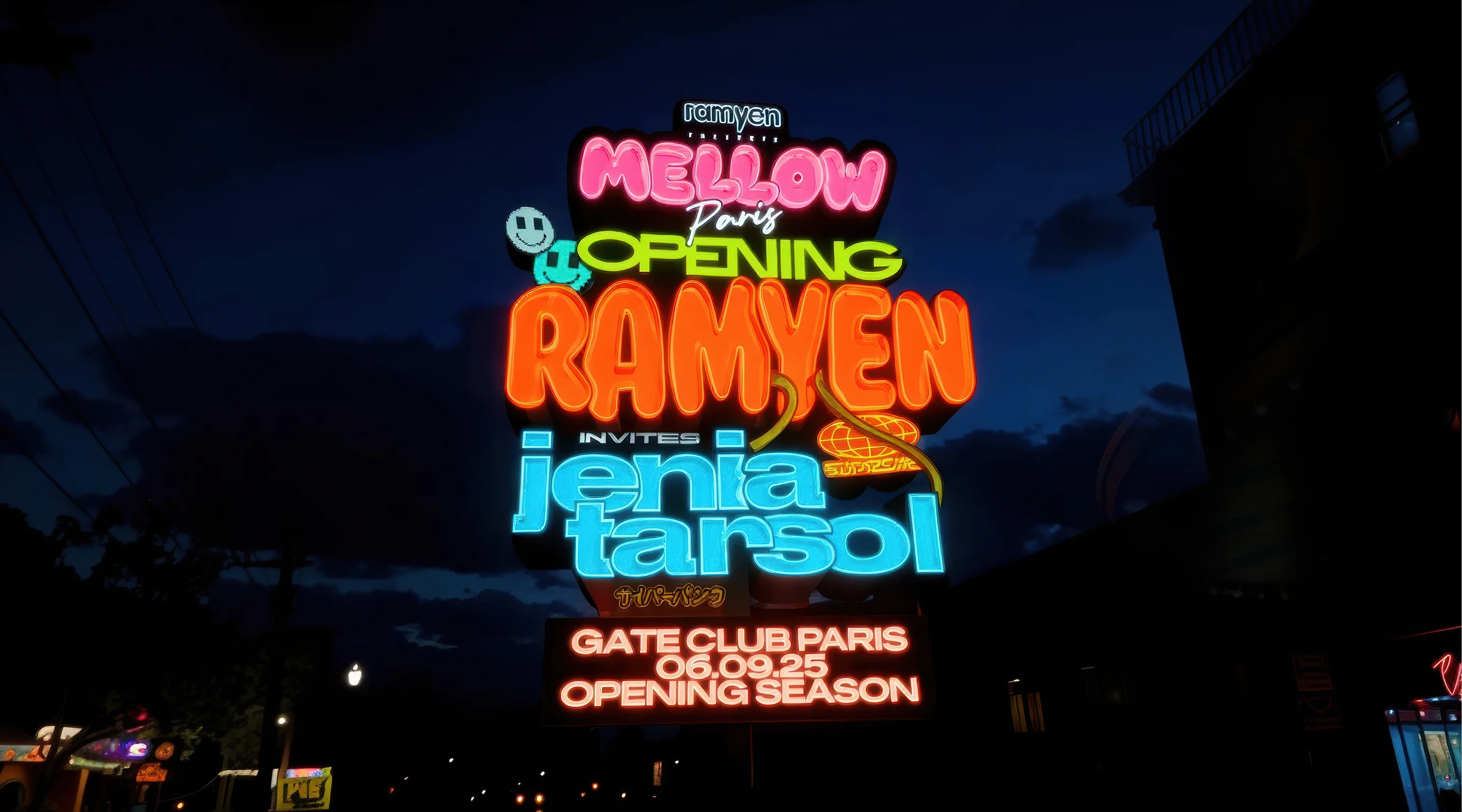 Mellow Opening: Ramyen X Jenia Tarsol
