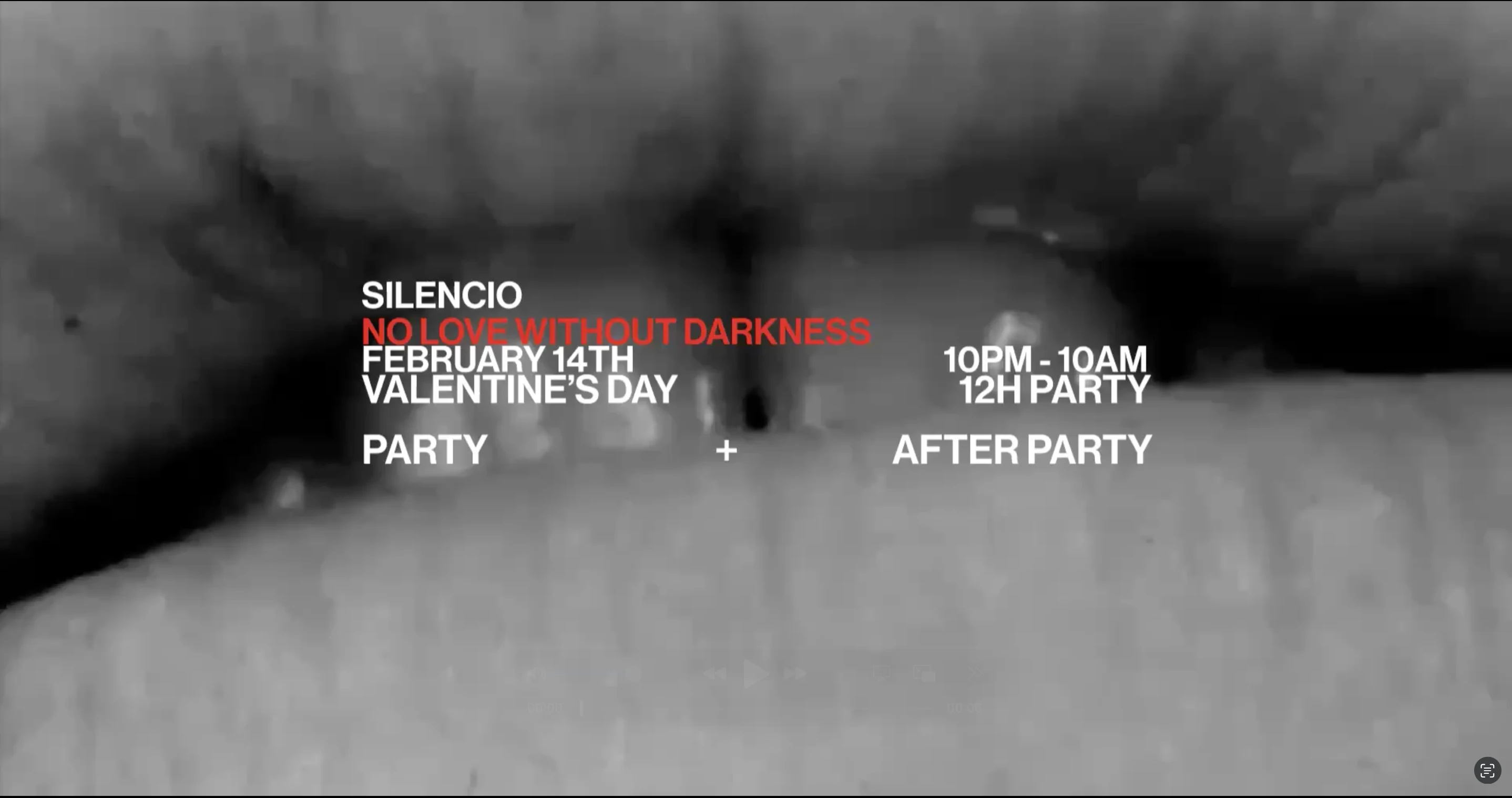 No Love Without Darkness: Valentine's Day - 12h Party