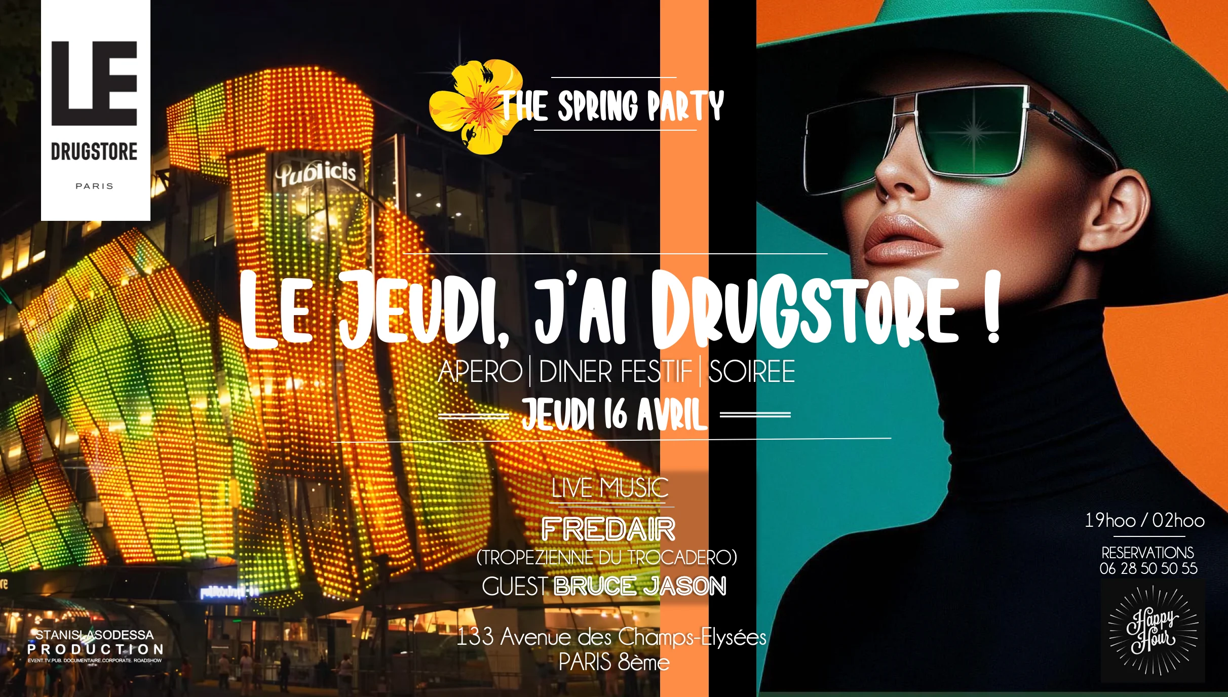 Le Drugstore Champs-Elysees / Apero Diner Clubbing