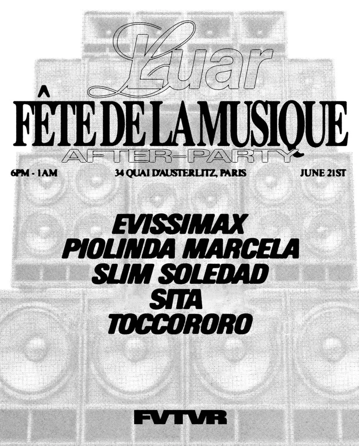 Luar Fête De La Musique After-Party