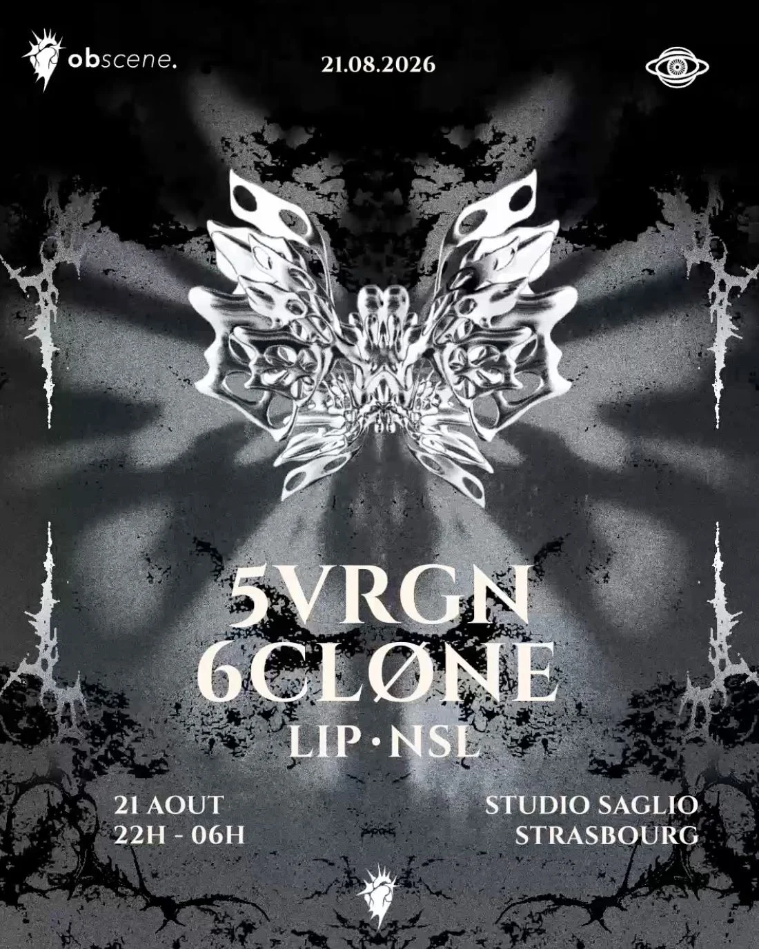 Obscene : 5vrgn - 6cløne - Lip - Nsl