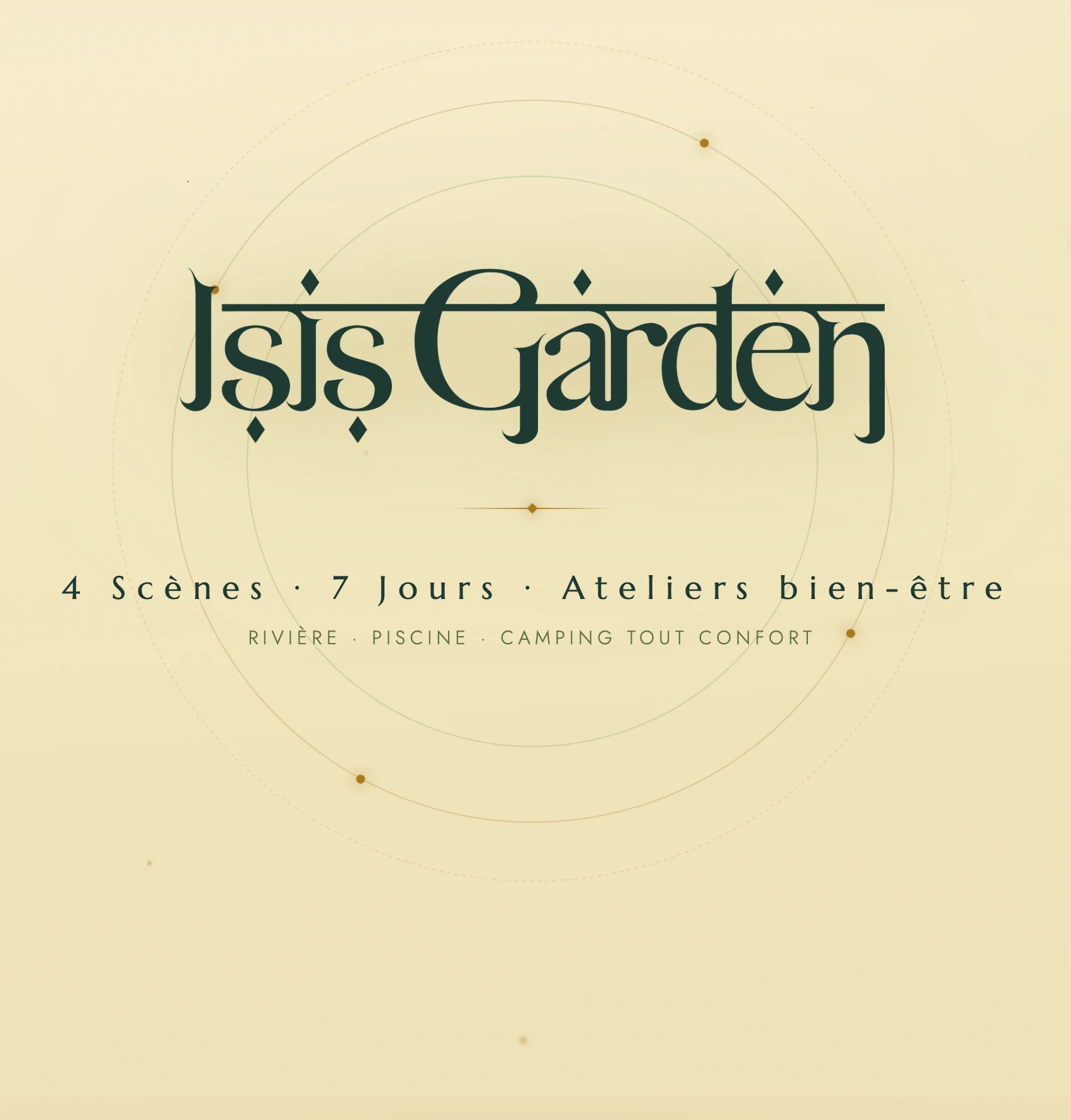 Isis Garden 2027 - 8ᵉ Édition • L'éveil De L'infini ∞