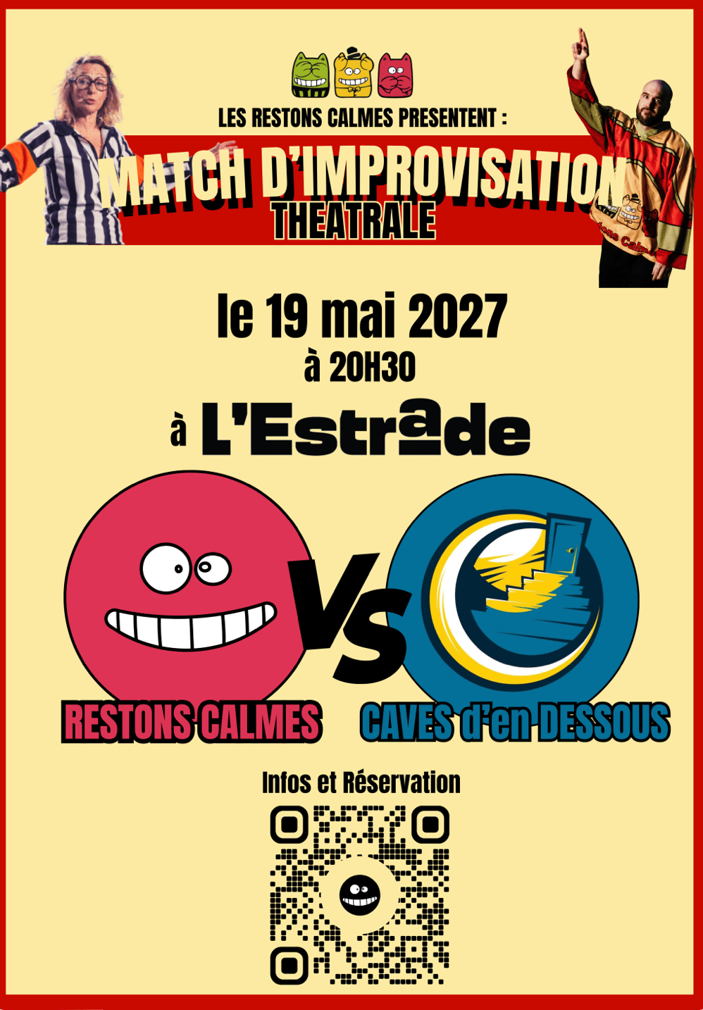 Match D'improvisation Théâtrale 21/05
