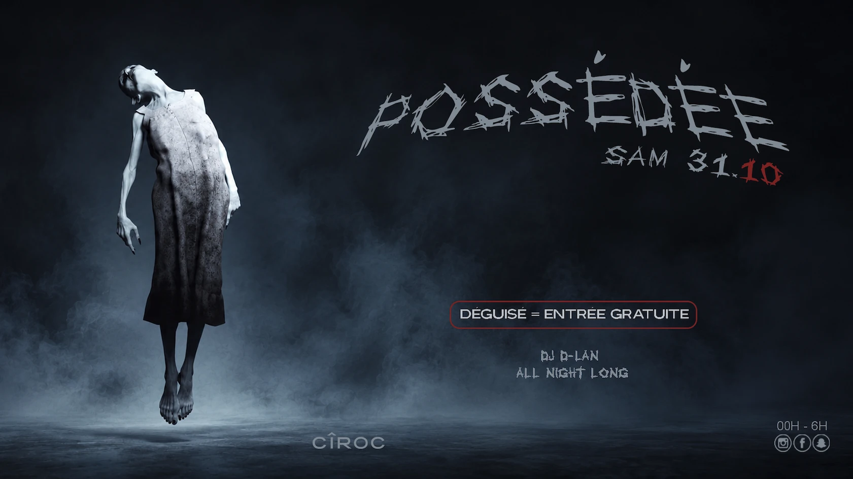 Possédée – Halloween À L’Ozone - 31.10
