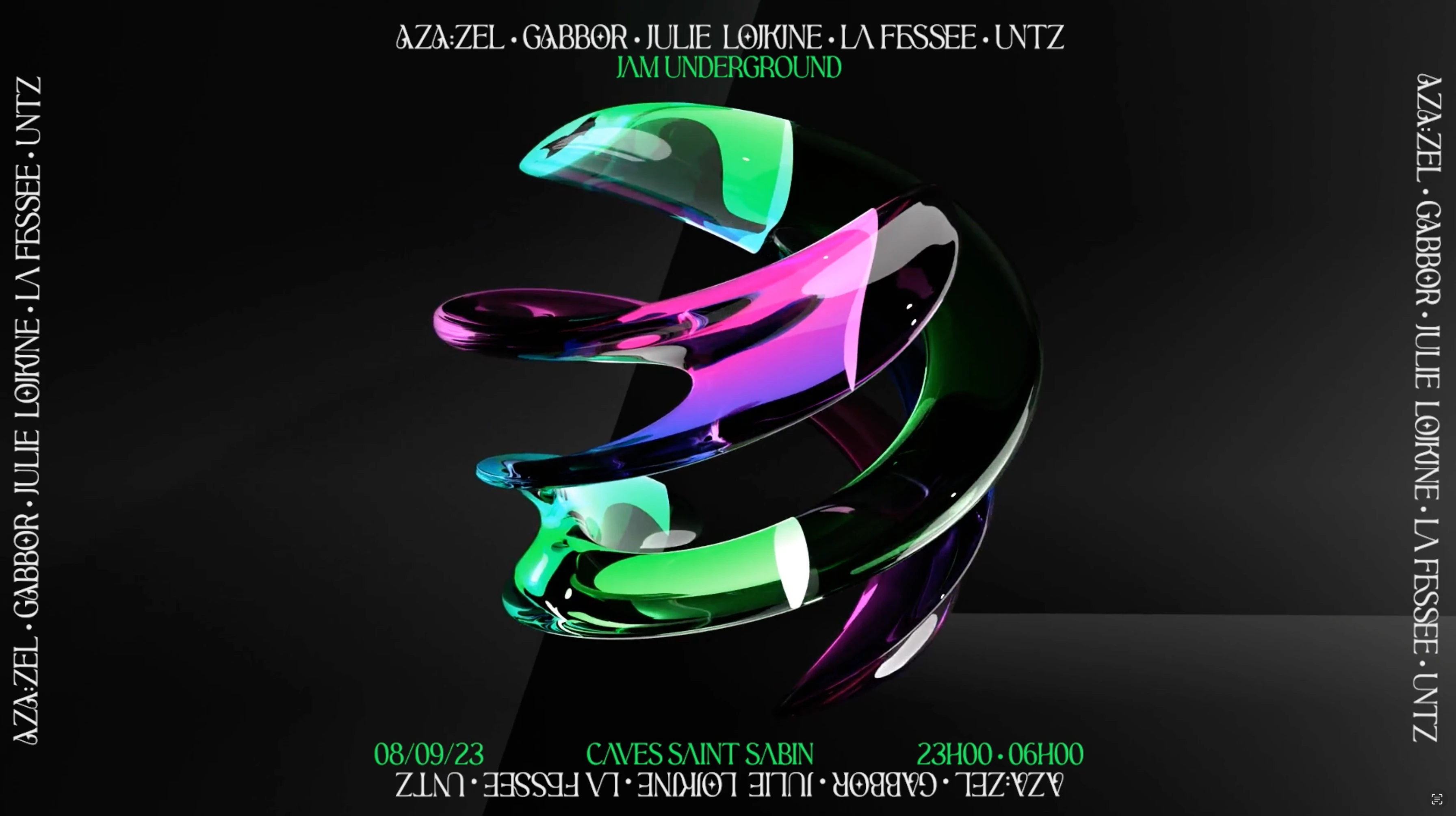 Jam Underground X Les Caves Saint Sabin : Hardtechno