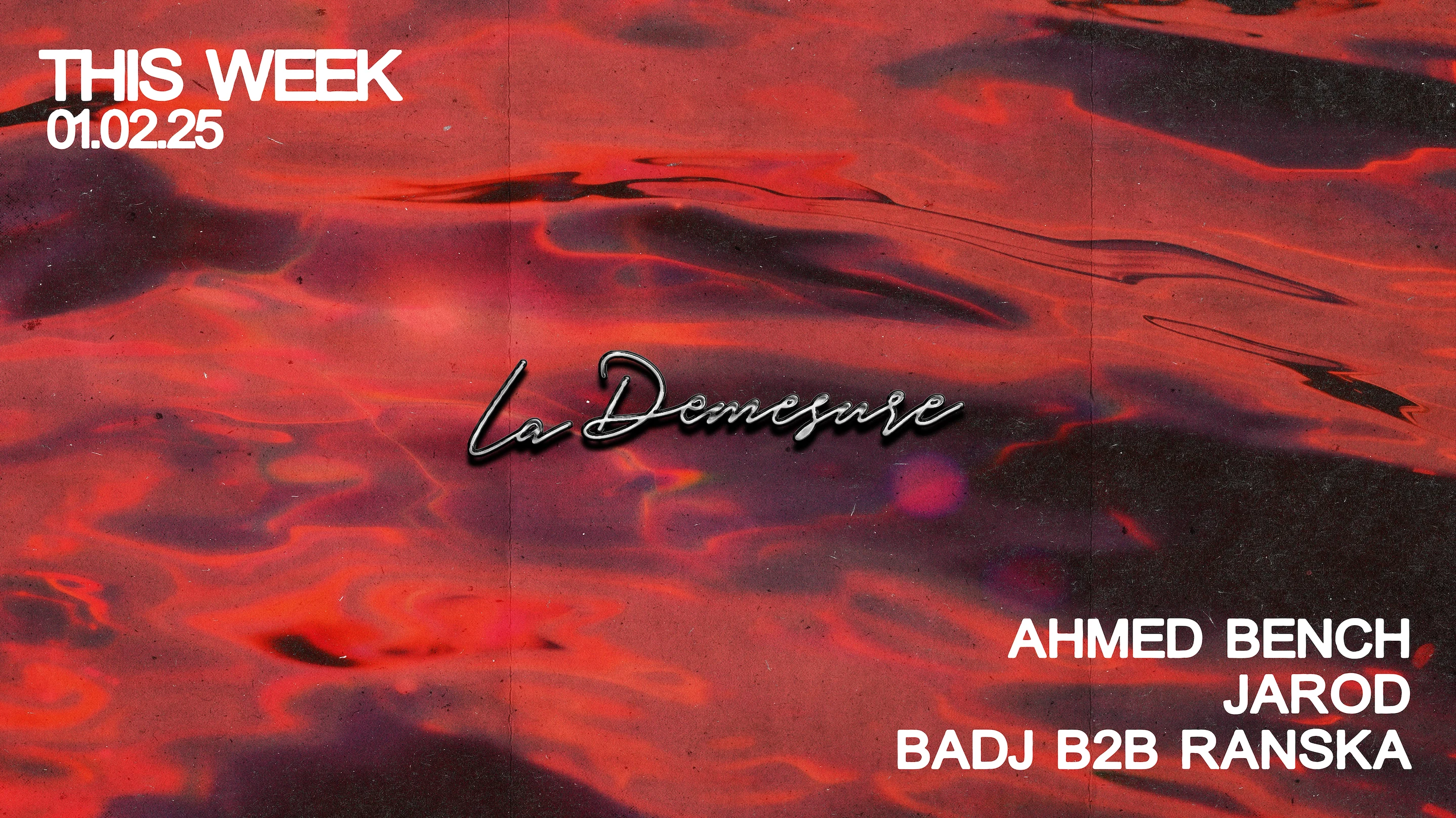 La Démesure X Ahmed Bench X Jarod X Badj B2b Ranska