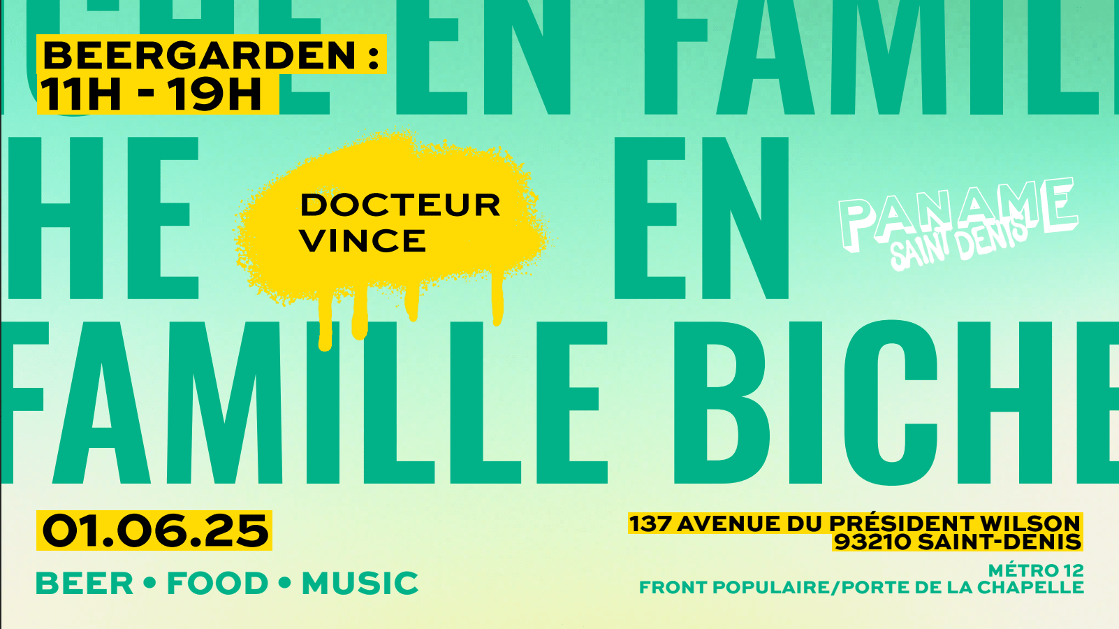 (Open Air) Paname Saint-Denis - Docteur Vince
