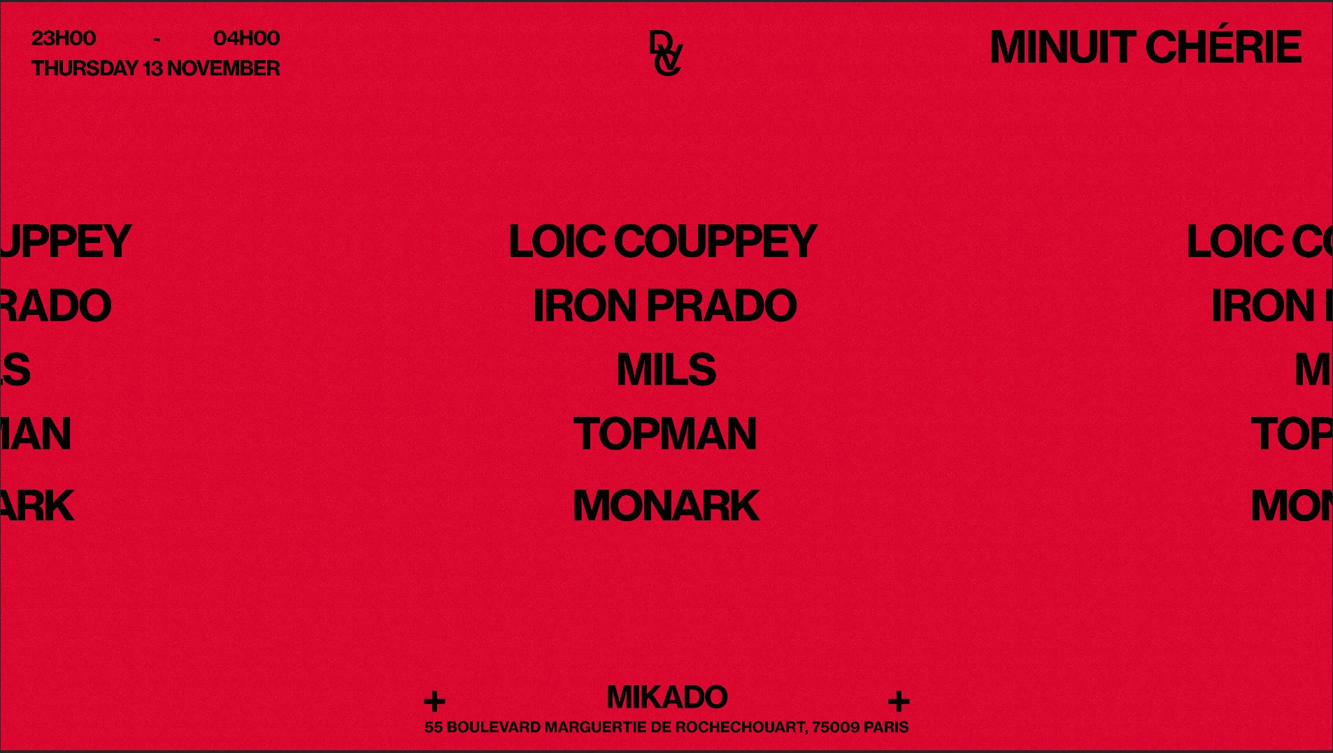 Minuit Chérie @Mikado #1 - Loic Couppey, Iron Prado, Mils...