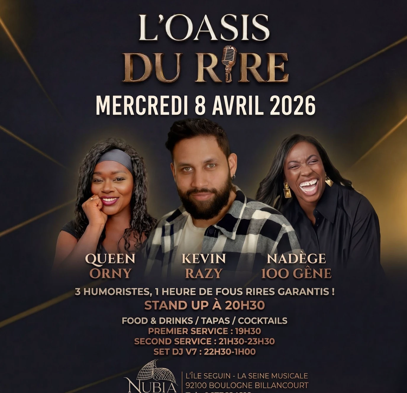 L'oasis Du Rire - Stand Up Comedu Show