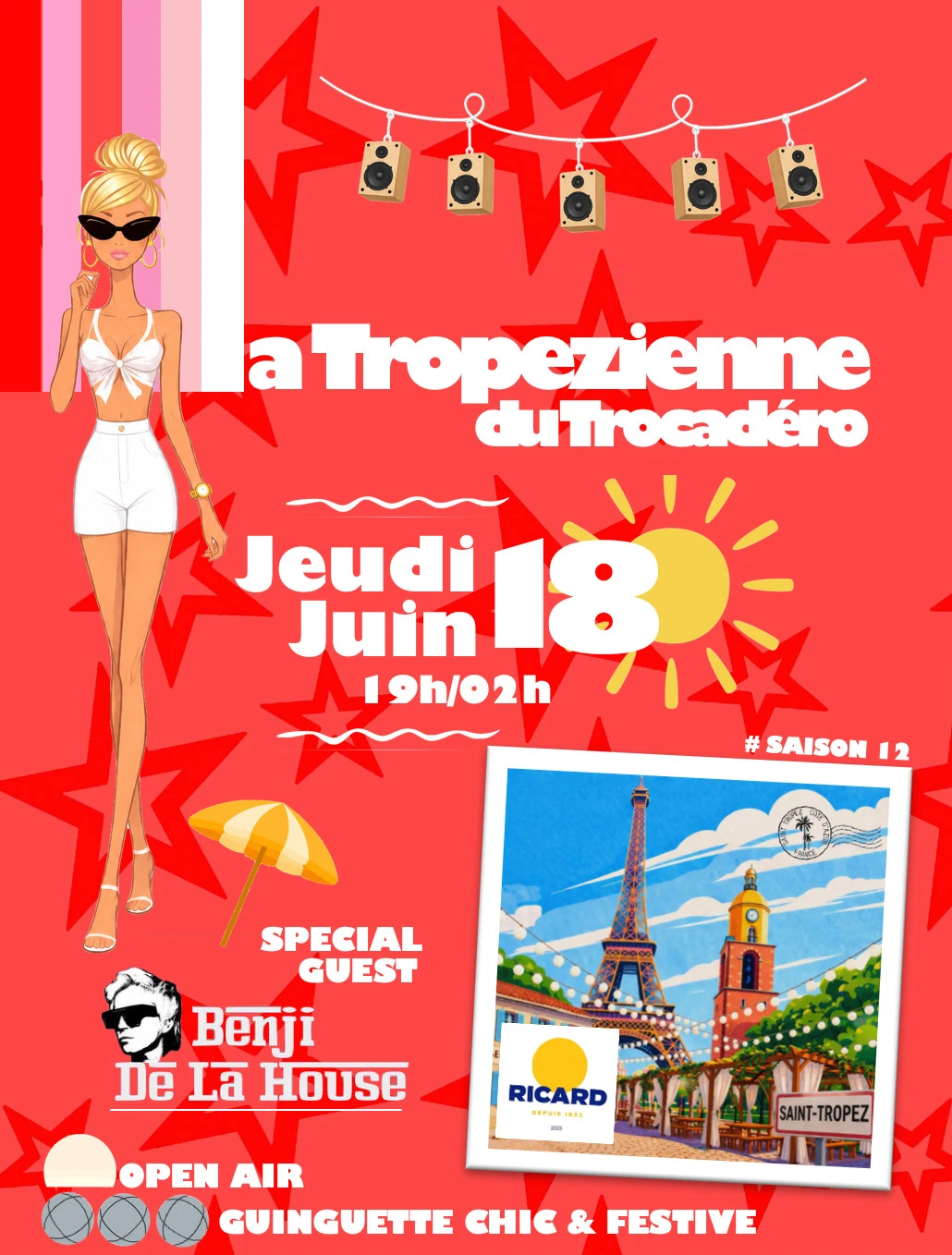 La Tropezienne Du Trocadero I Apero Clubbing - Open Air Xxl