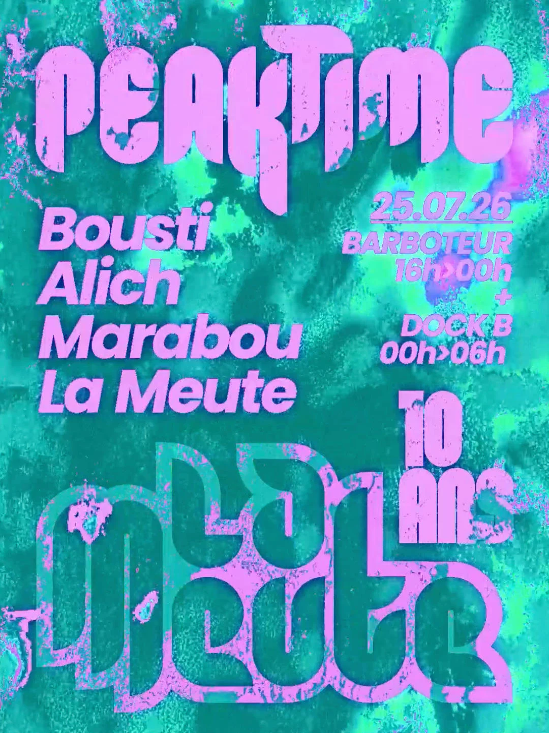 La Meute 10 Ans - Part 2 : Peaktime - Day
