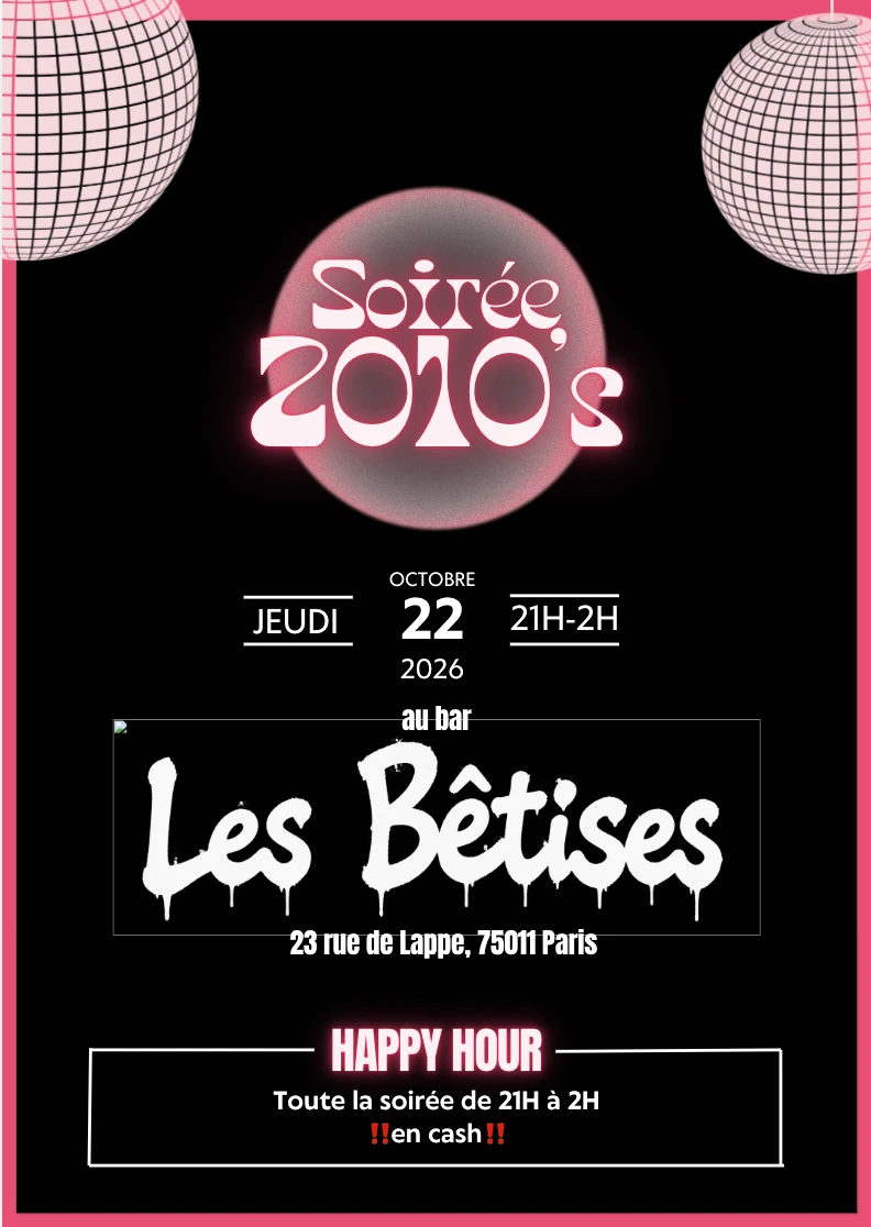 Soirée 2010's