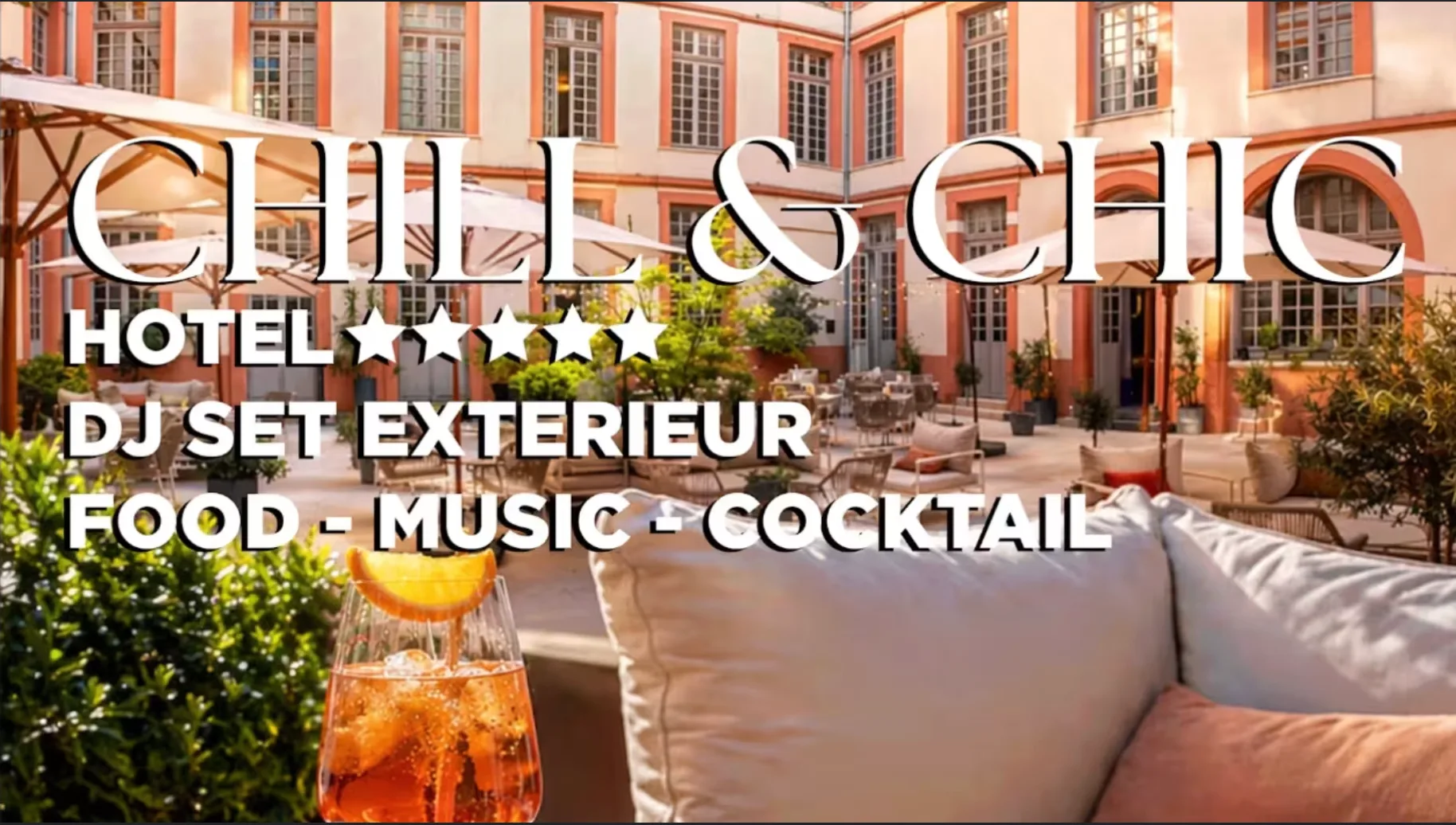 Chill & Chic - Open Air 5 Étoiles - Dj Set Supplement Groove