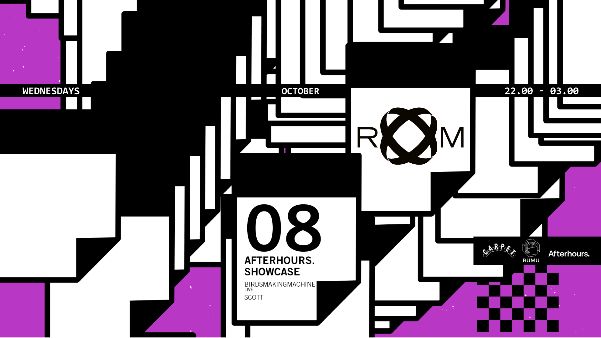 Room: Afterhours Showcase W/ Birdsmakingmachine(Live), Scott