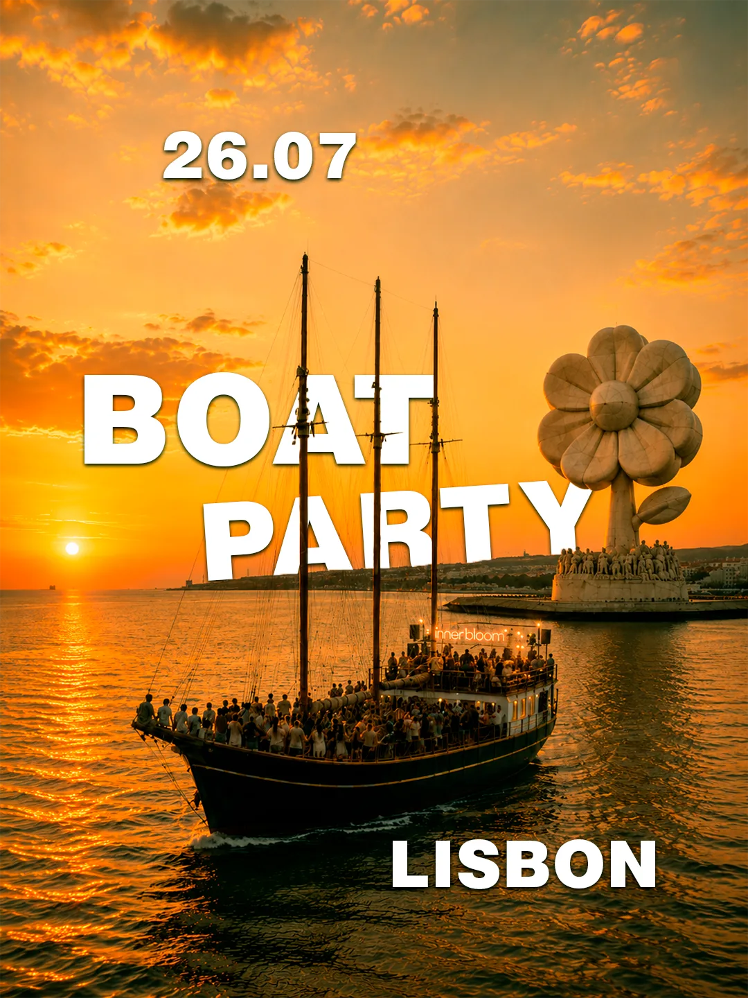 Sunset Boat Party: July 26th