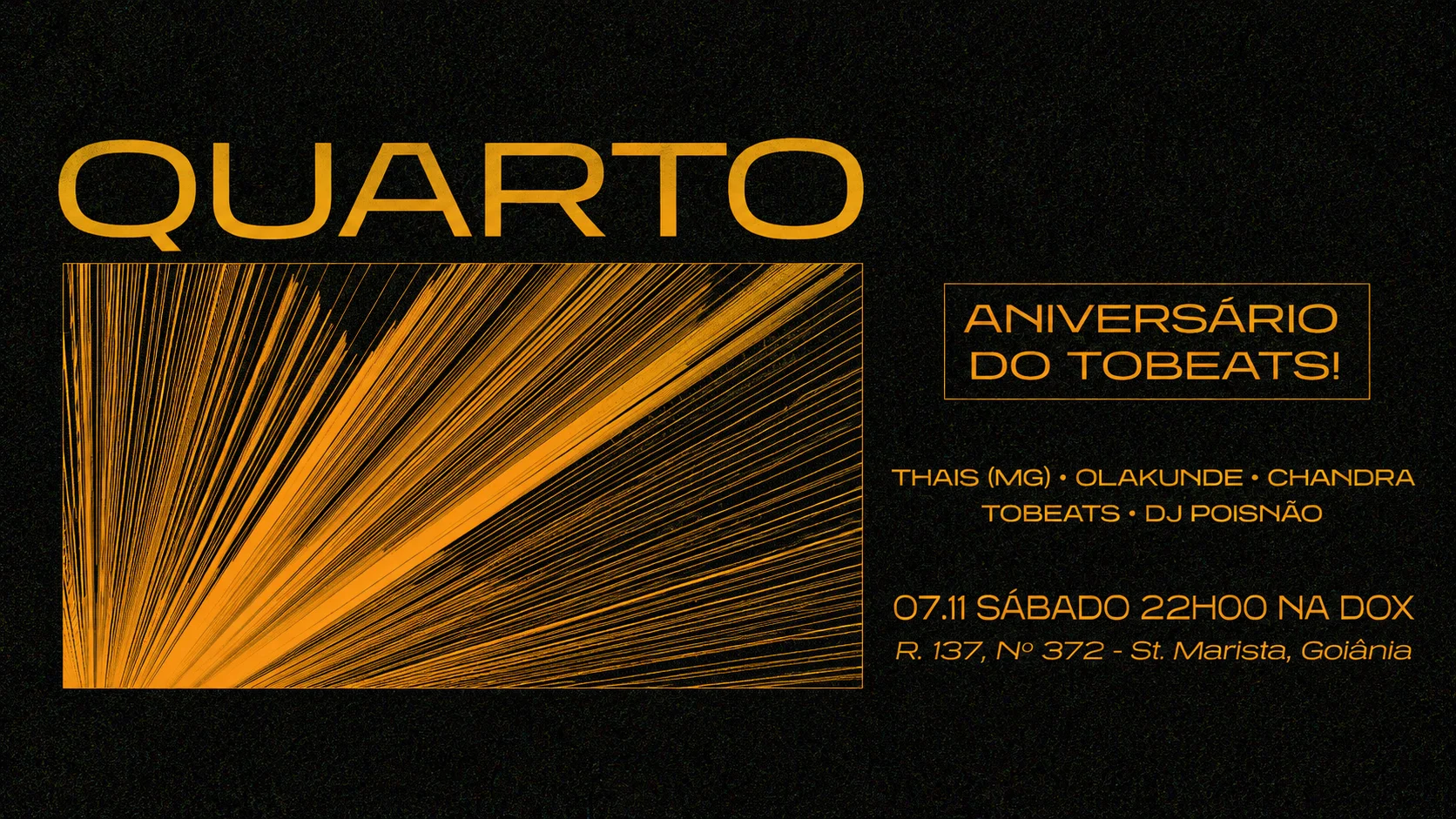 Quarto 15 (Aniversário Tobeats)