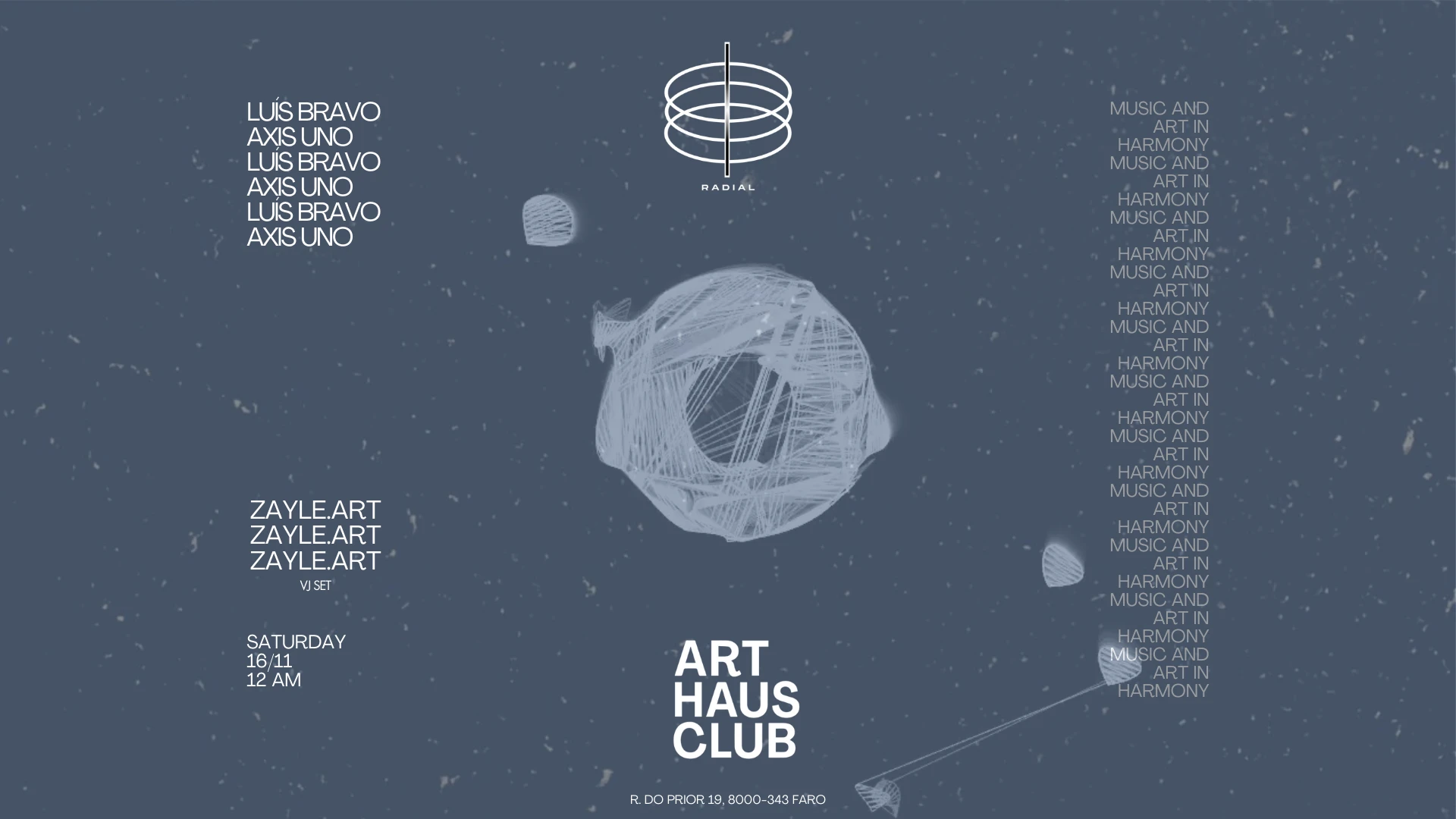 Radial Av X Art Haus Club