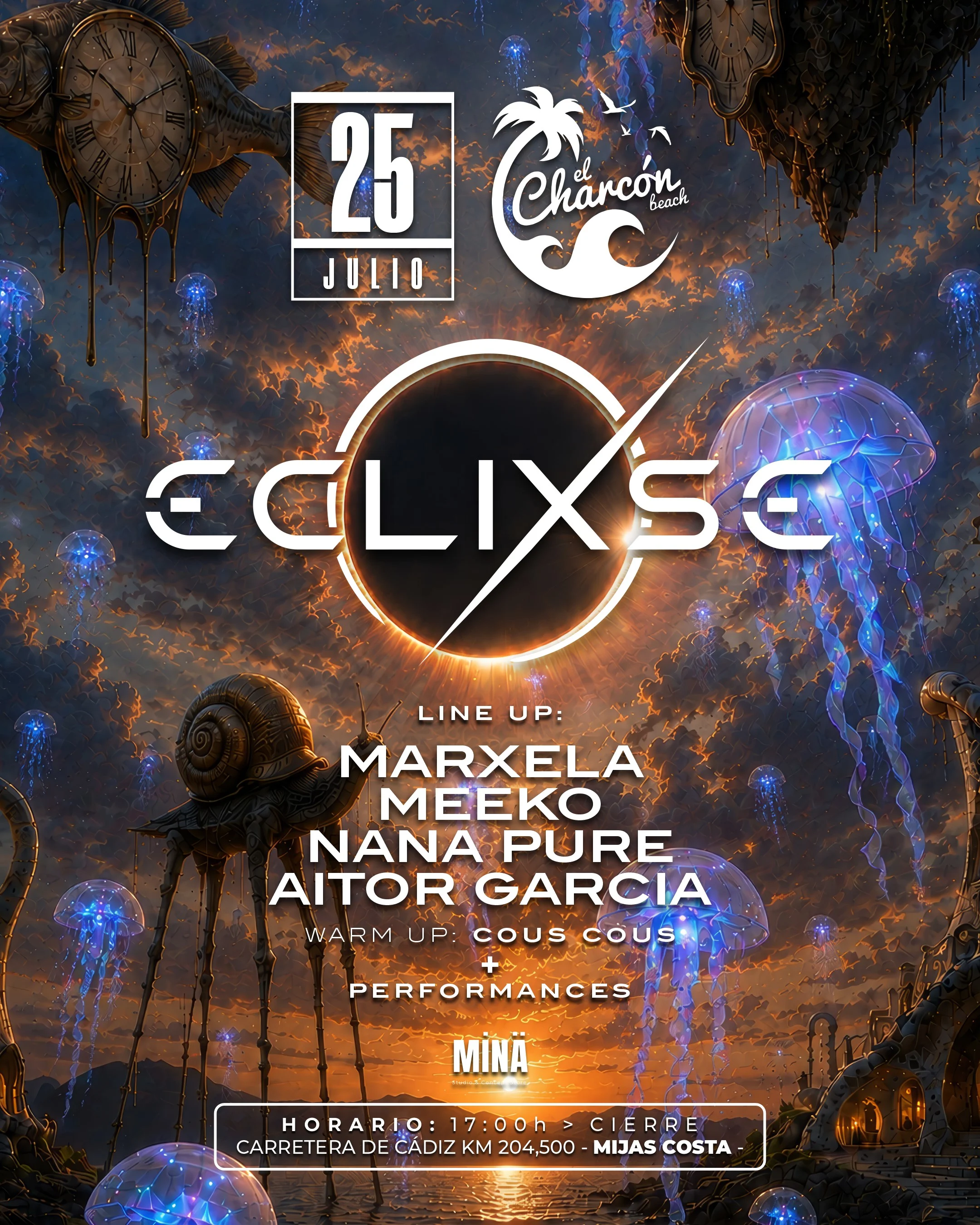 Eclixse Beach 25/7