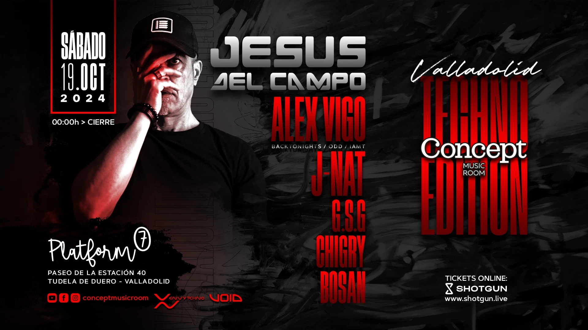 Concept Music Room Valladolid Techno Edition