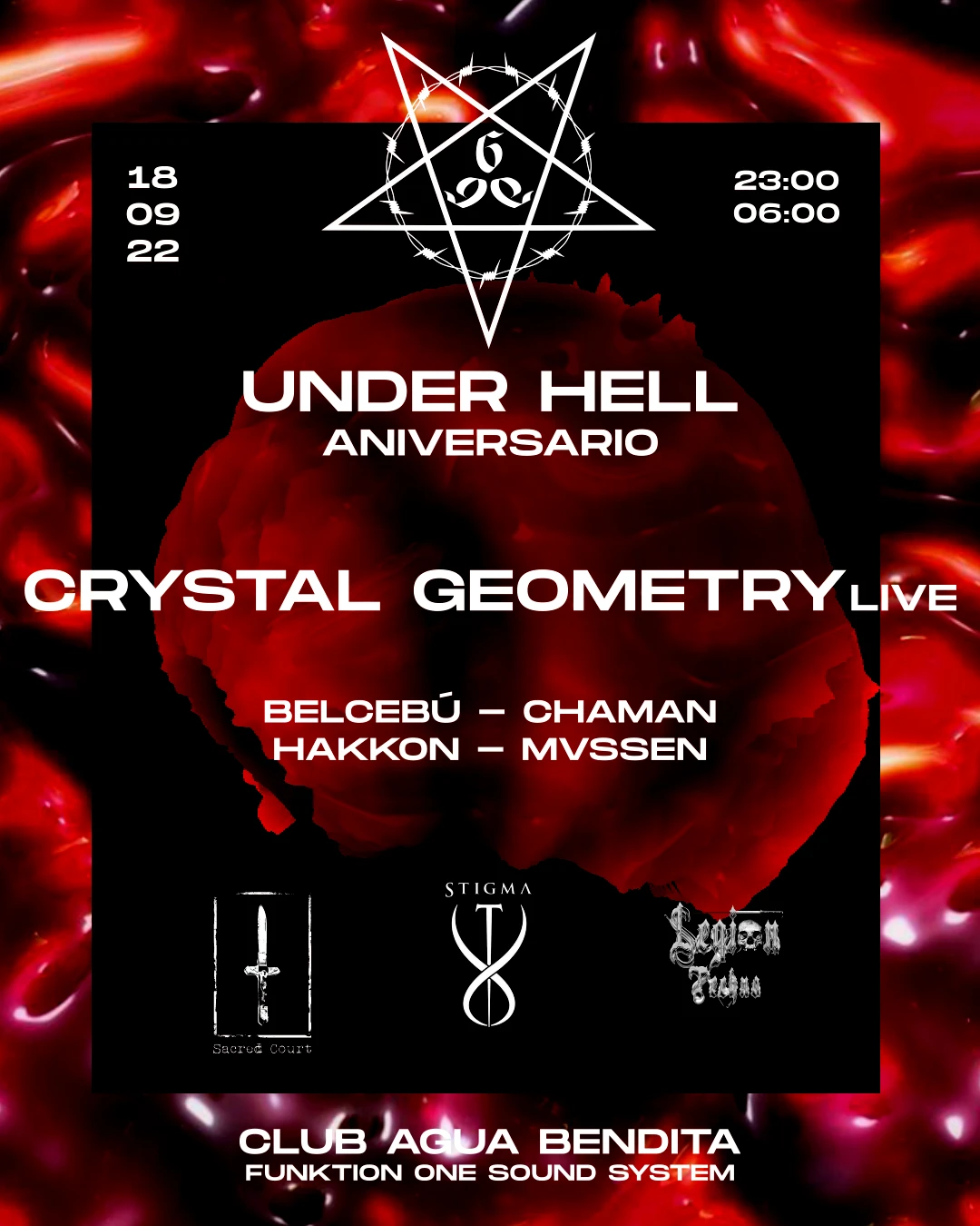 Under Hell Aniversario Present Crystal Geometry