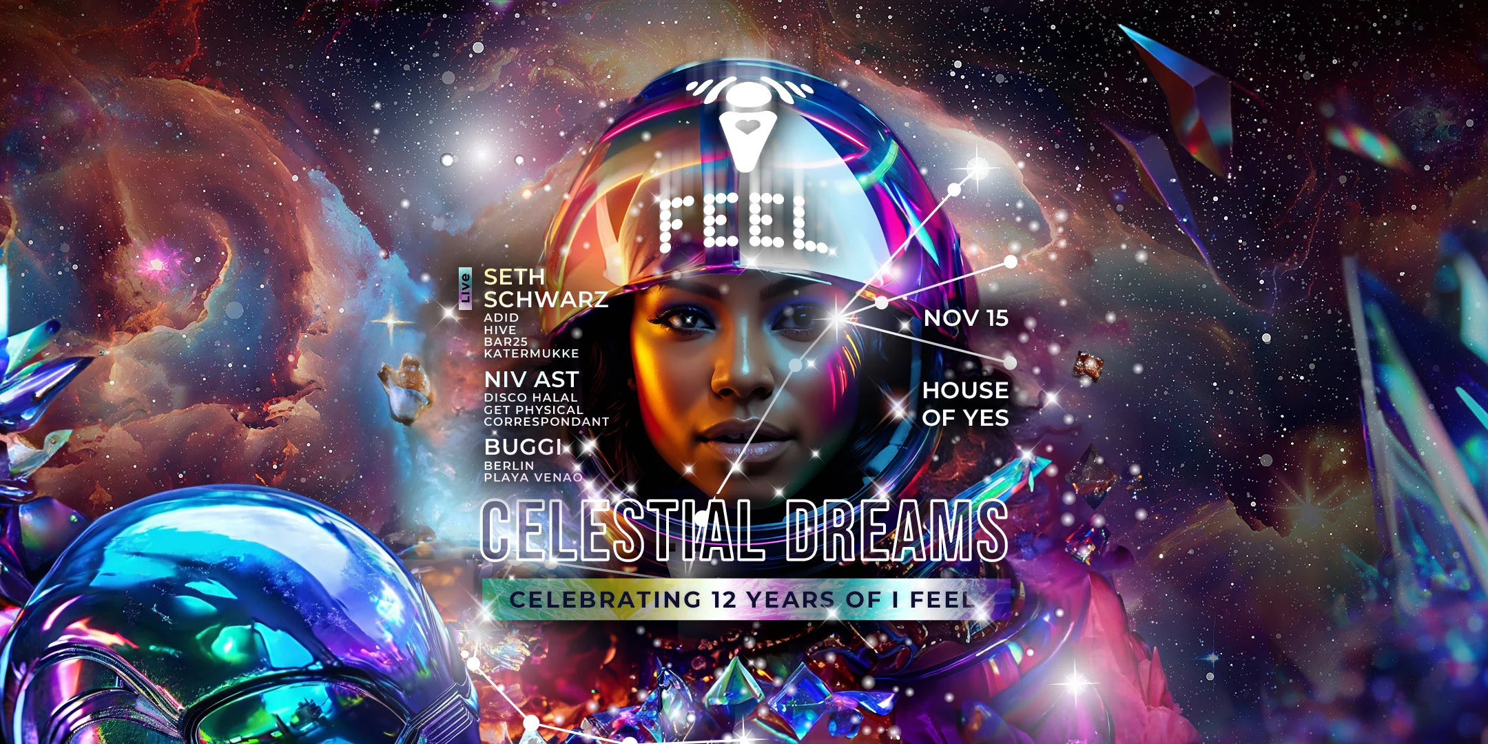 I Feel: Celestial Dreams • Seth Schwarz • Niv Ast • Buggi