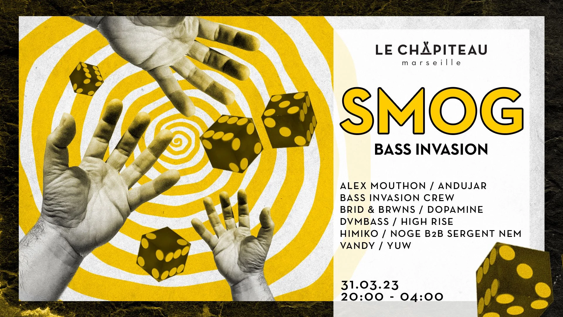 Smog - W/ Bass Invasion Crew + Guests