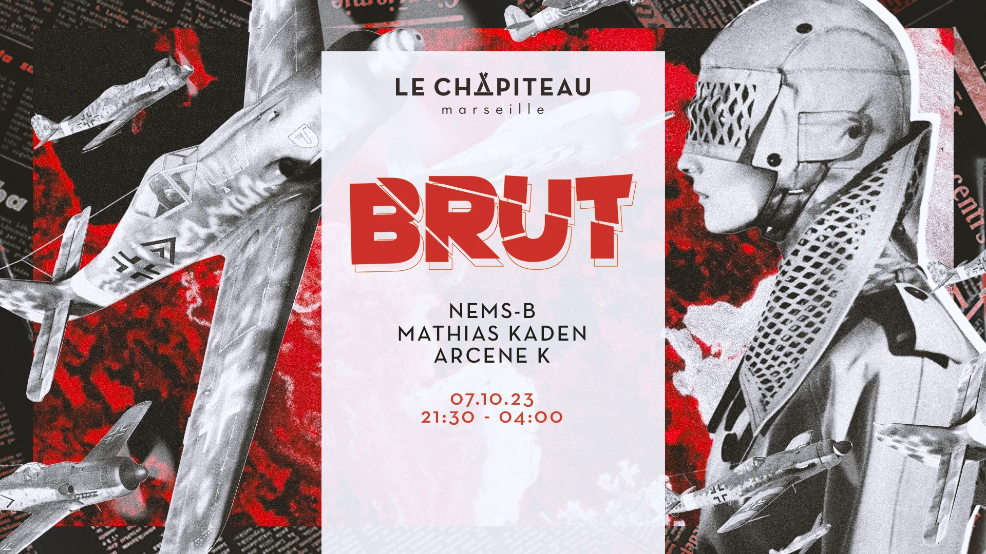 Brut W/ Nems-B, Mathias Kaden & Arcene K