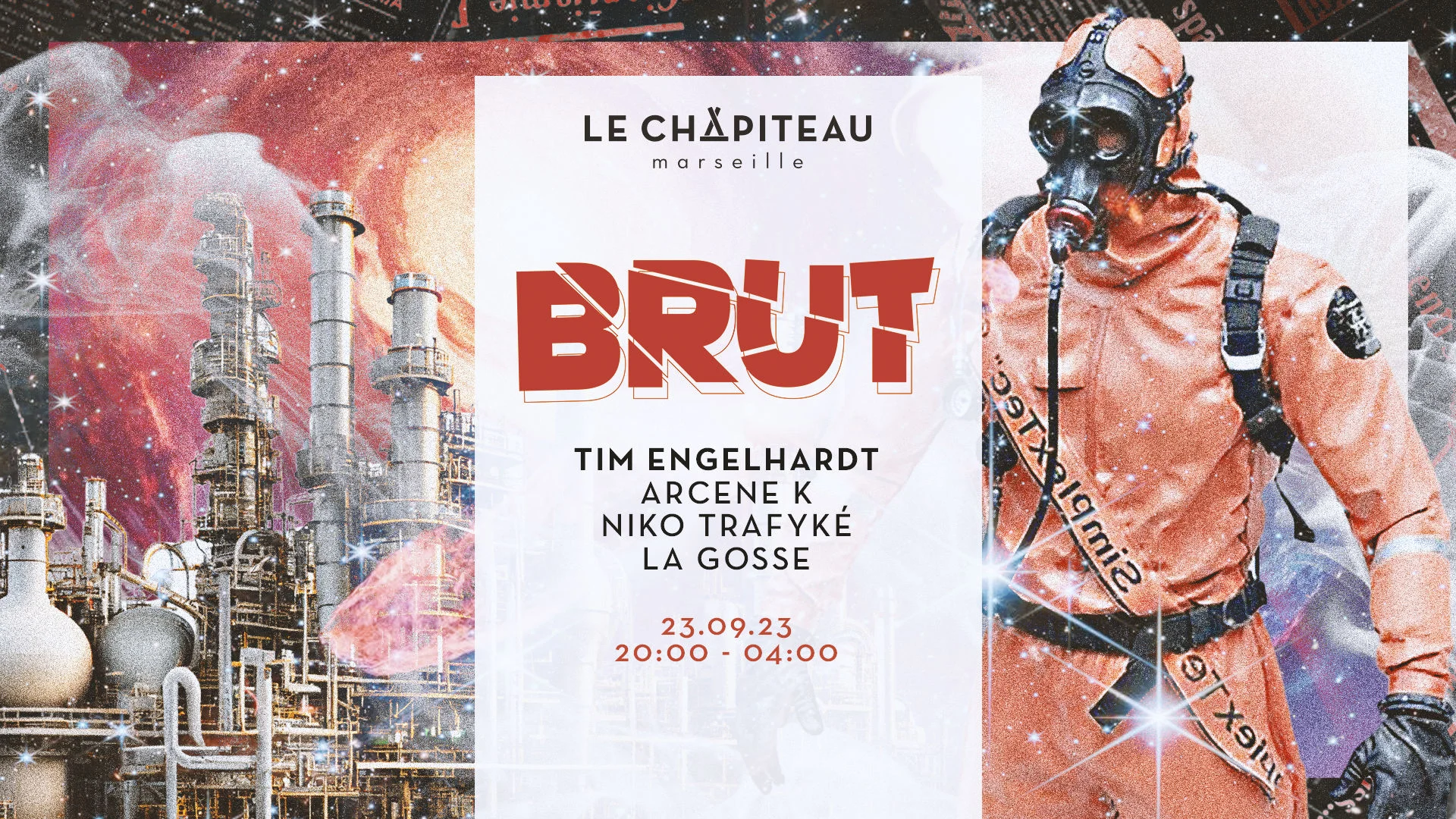 Brut W/ Tim Engelhardt, Arcene K, Niko Trafyké & La Gosse