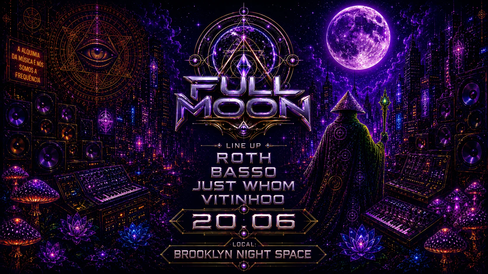 Full Moon No Brooklyn - 20/06