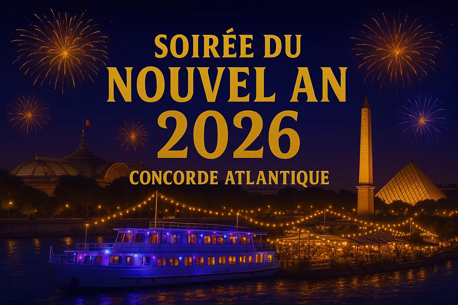 Boat Party Réveillon 2027