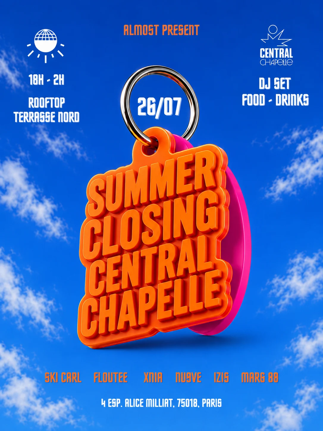 Almosteverysunday Summer Closing — Central Chapelle