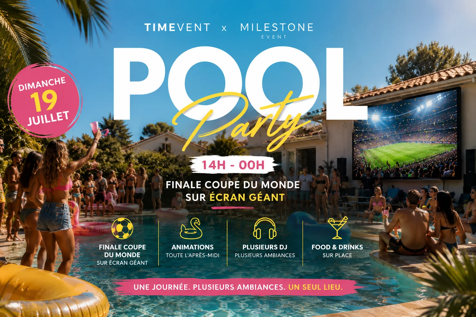 Pool Party - Finale Coupe Du Monde 2026