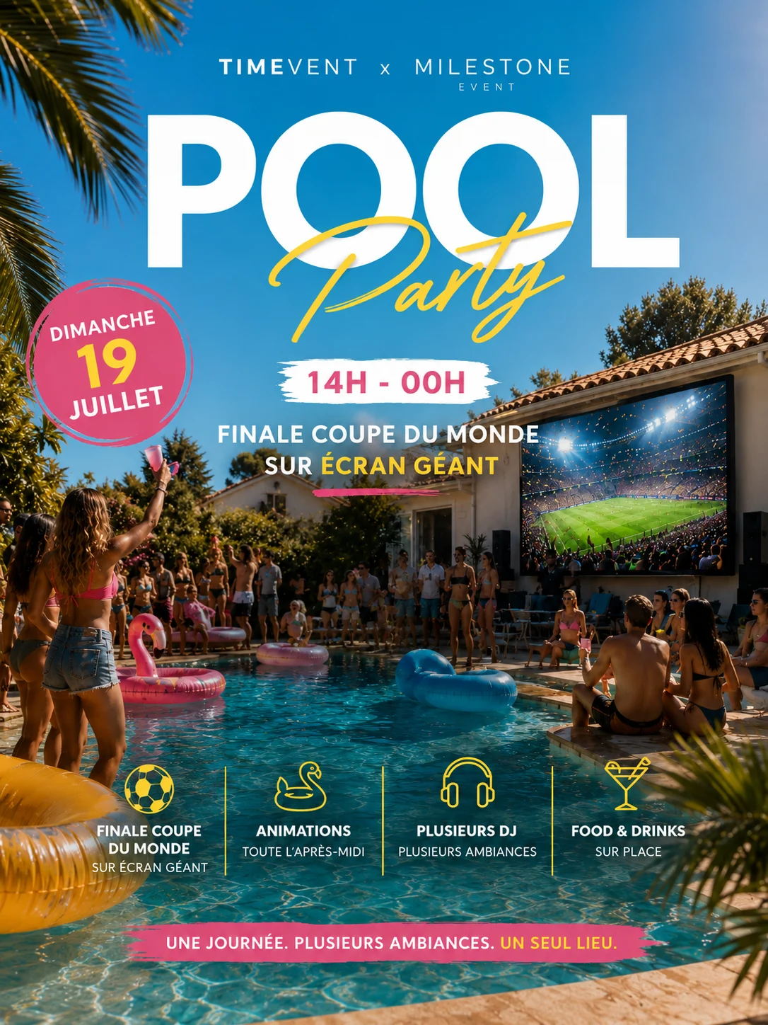 Pool Party - Finale Coupe Du Monde 2026