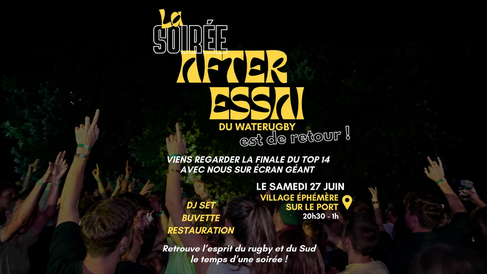 Soirée Axa Water Rugby 2026