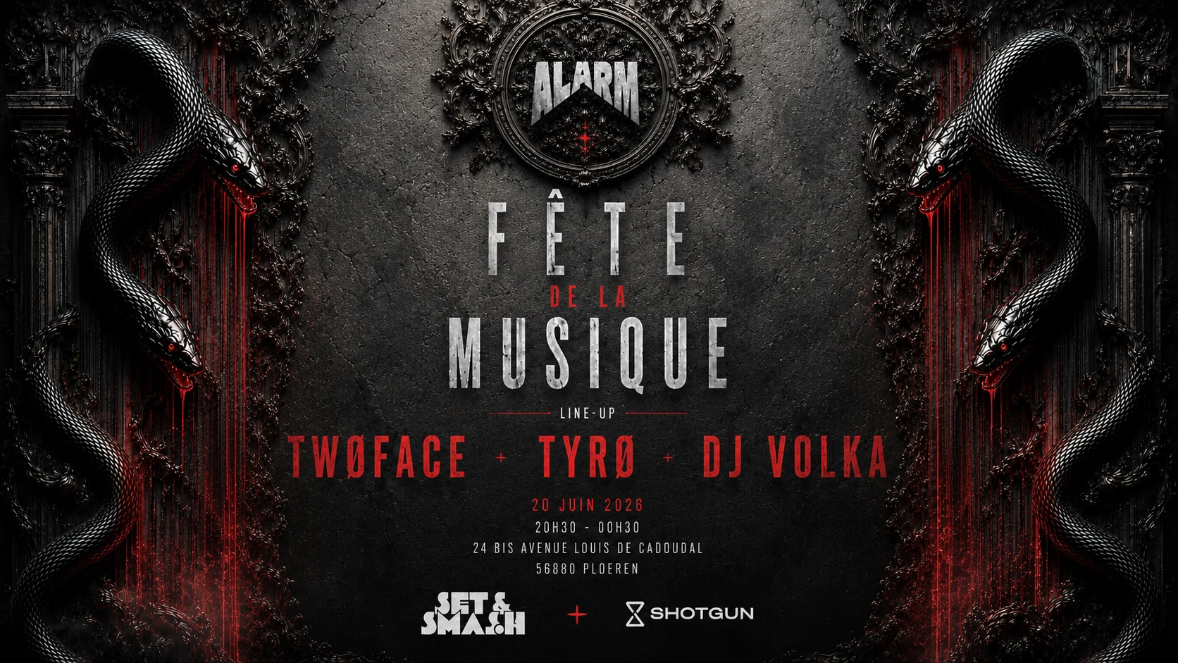 Alarm X Set & Smash : Fête De La Musique 2026